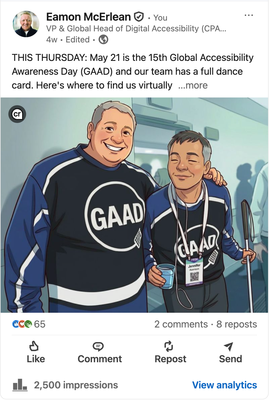 LinkedIn: Ghostwriting VP
