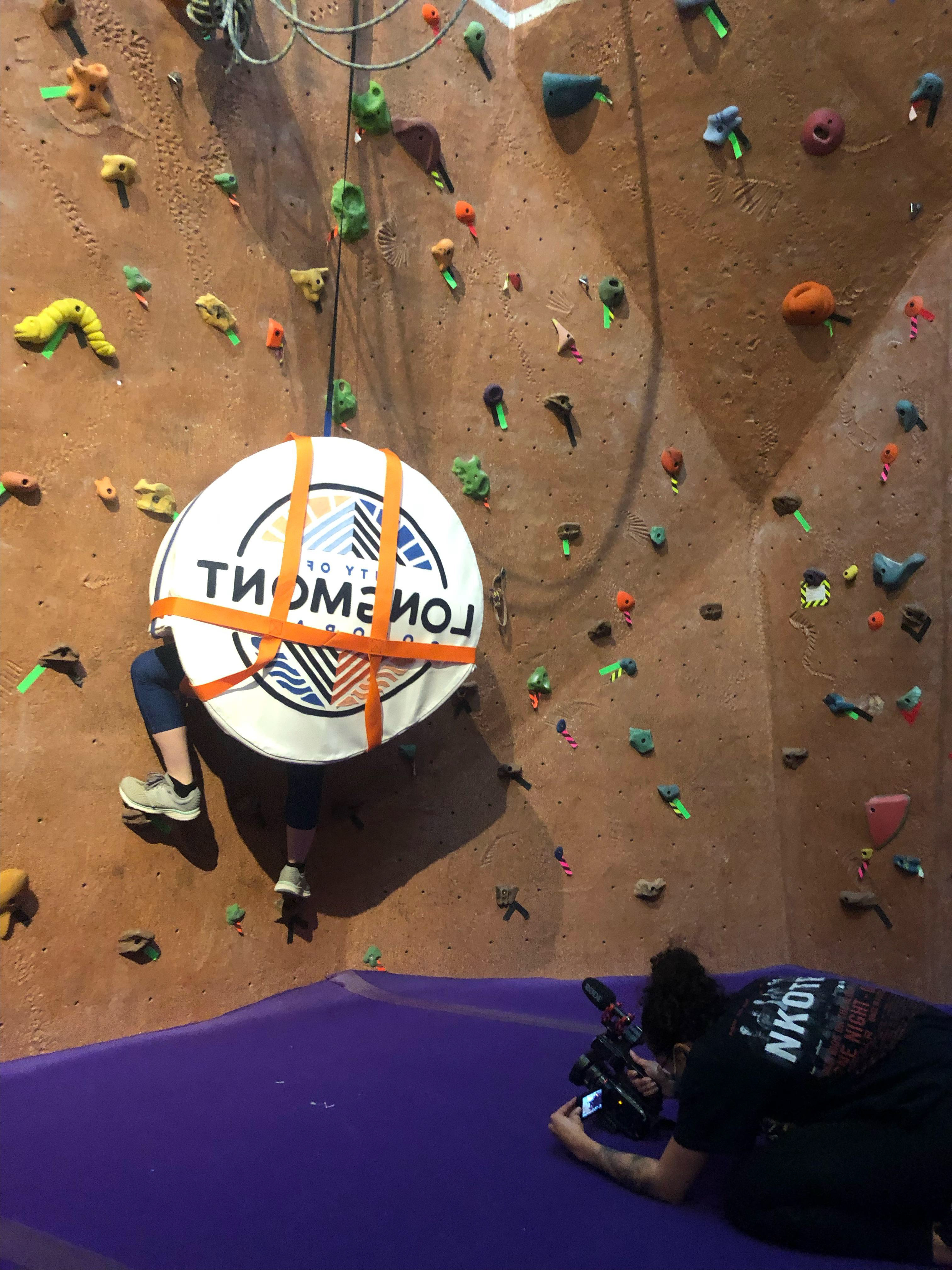 City of Longmont Climbing Wall Video