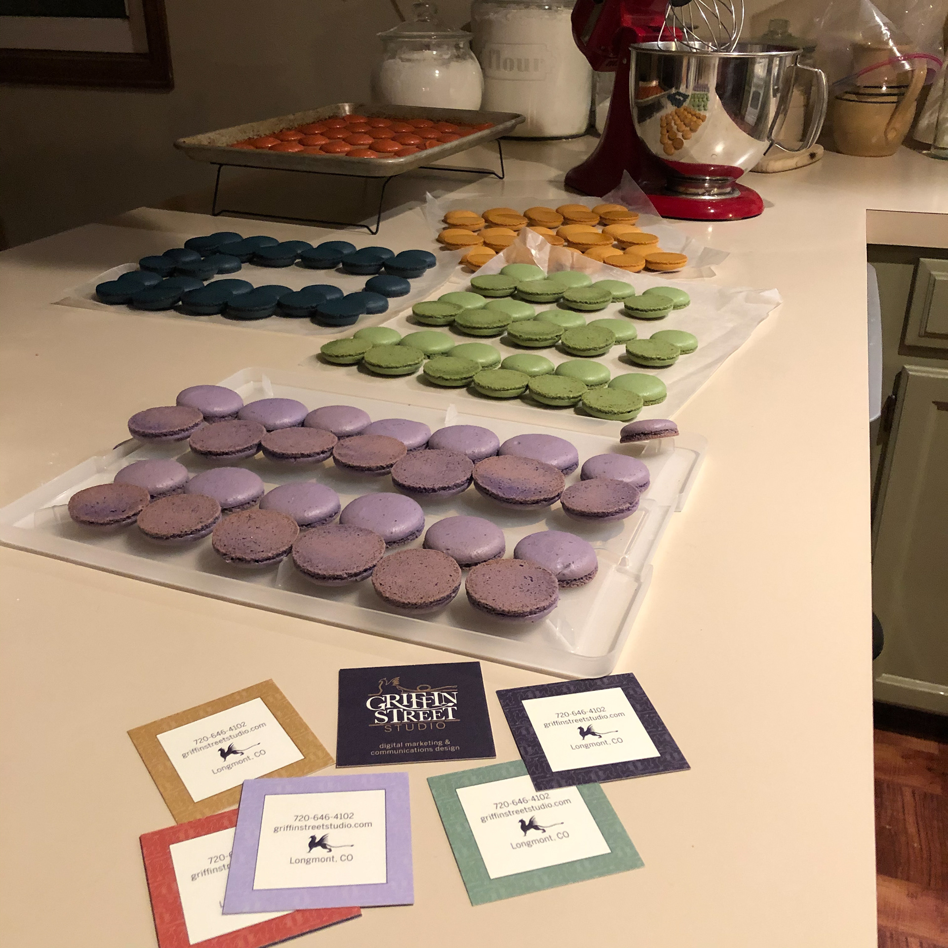 Griffin Street Macarons for networking event