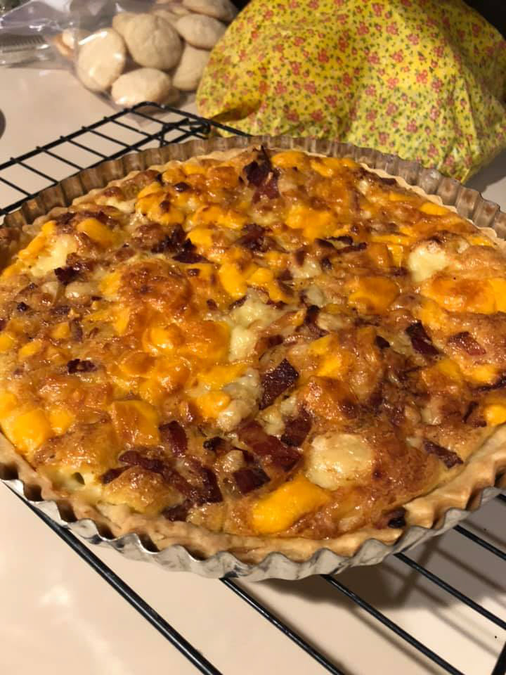 bacon-cheese Game of Thrones tart