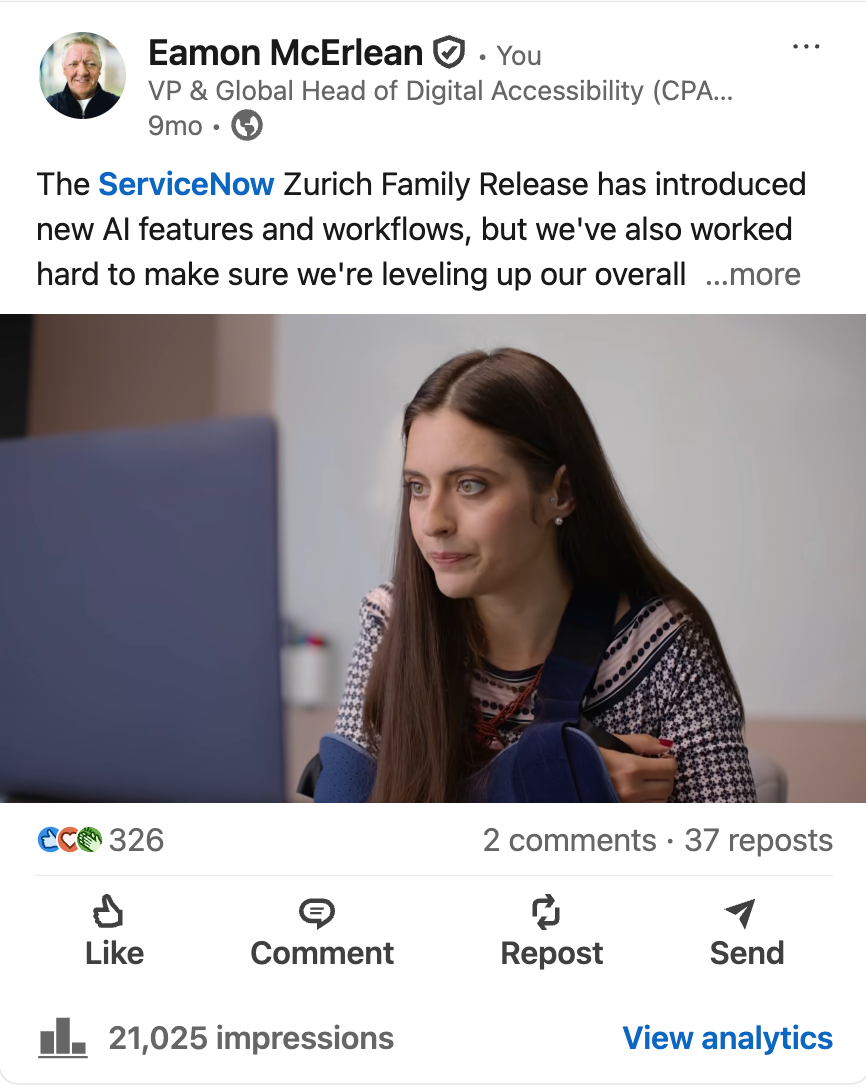 LinkedIn: Ghostwriting VP