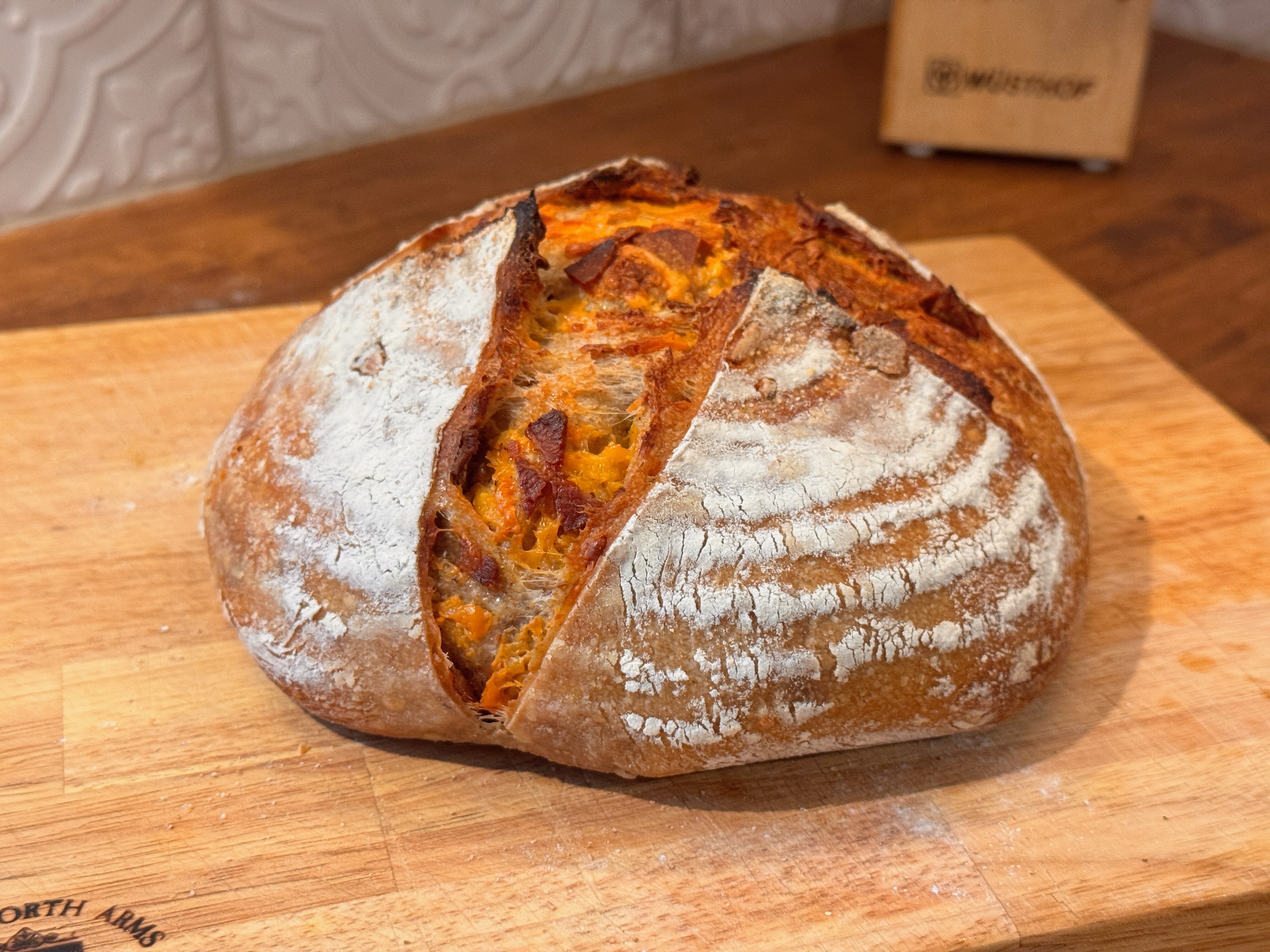 Bacon Cheddar Sourdough