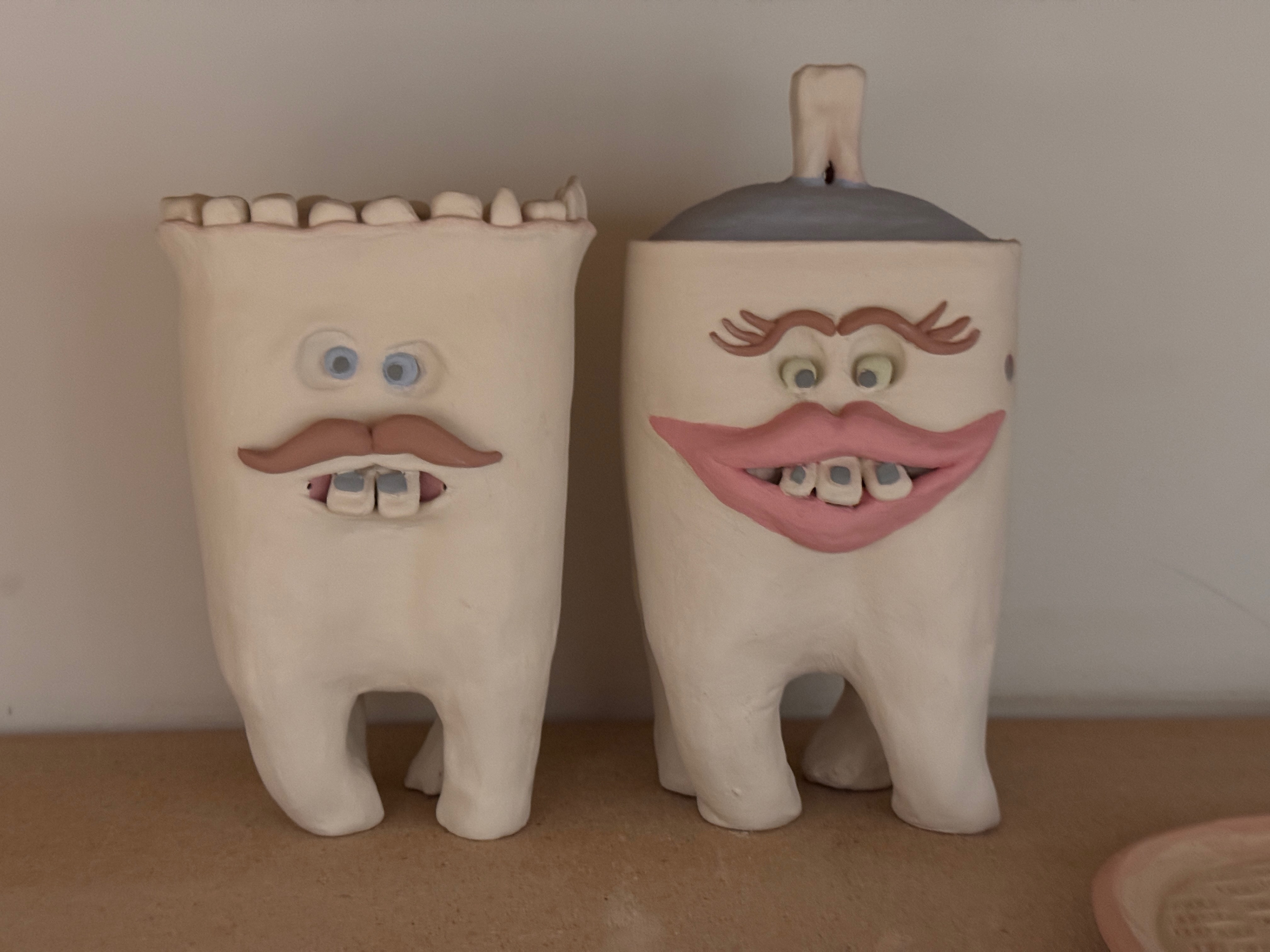 Vase and jar gift for my orthodontist