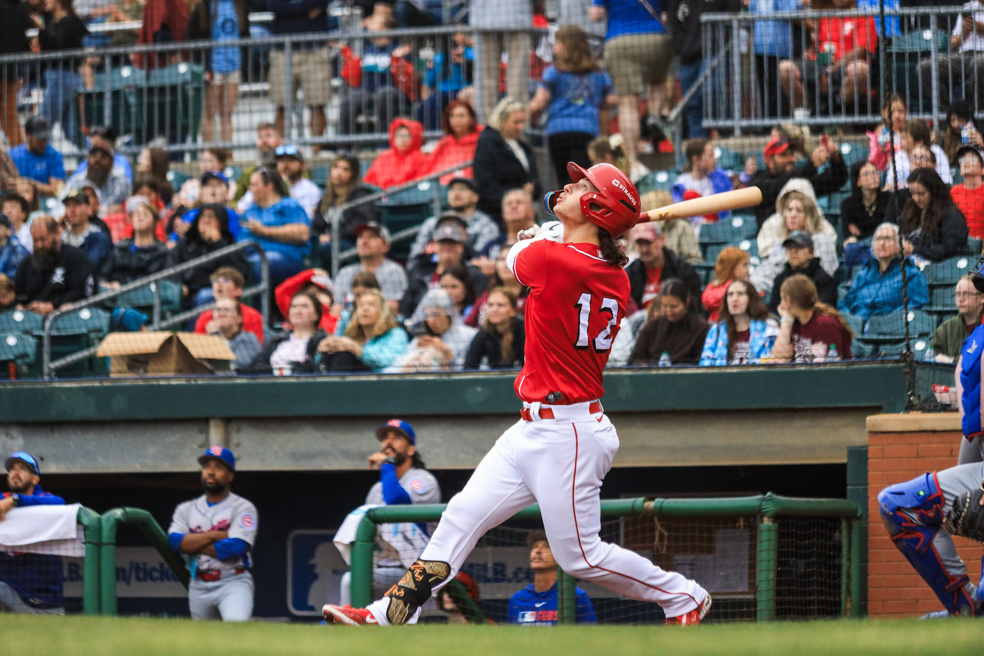 Lookouts vs. Smokies 5.7 - Austin Hendrick at bat