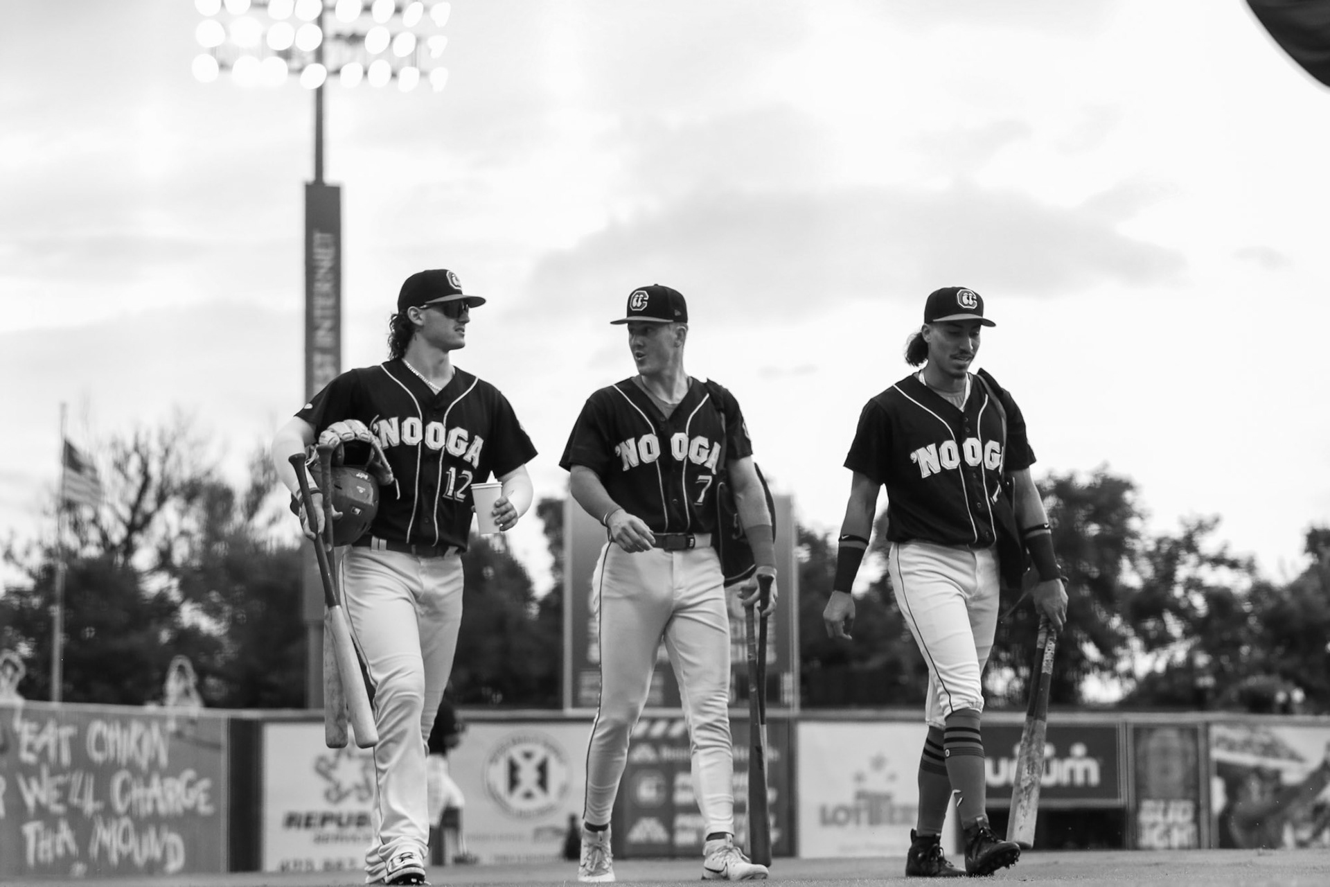 Lookouts vs. Smokies 7.31 - Hendrick, O'Donnell, & Arroyo pregame