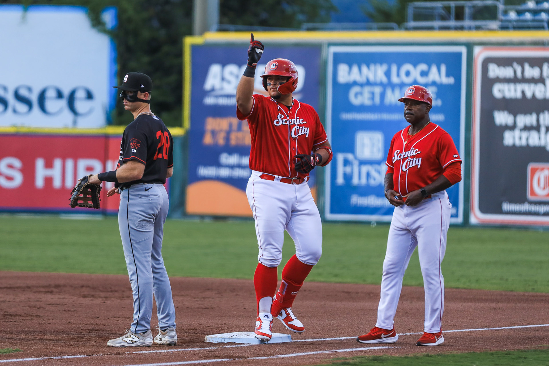 Lookouts vs. Barons 9.3 - Ruben Ibarra single