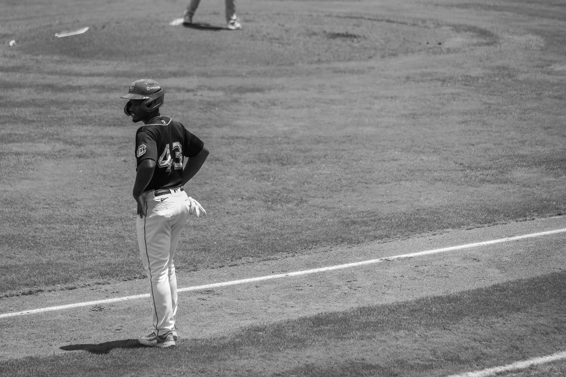 Lookouts vs. Blue Wahoos 6.29 - Cam Collier at third