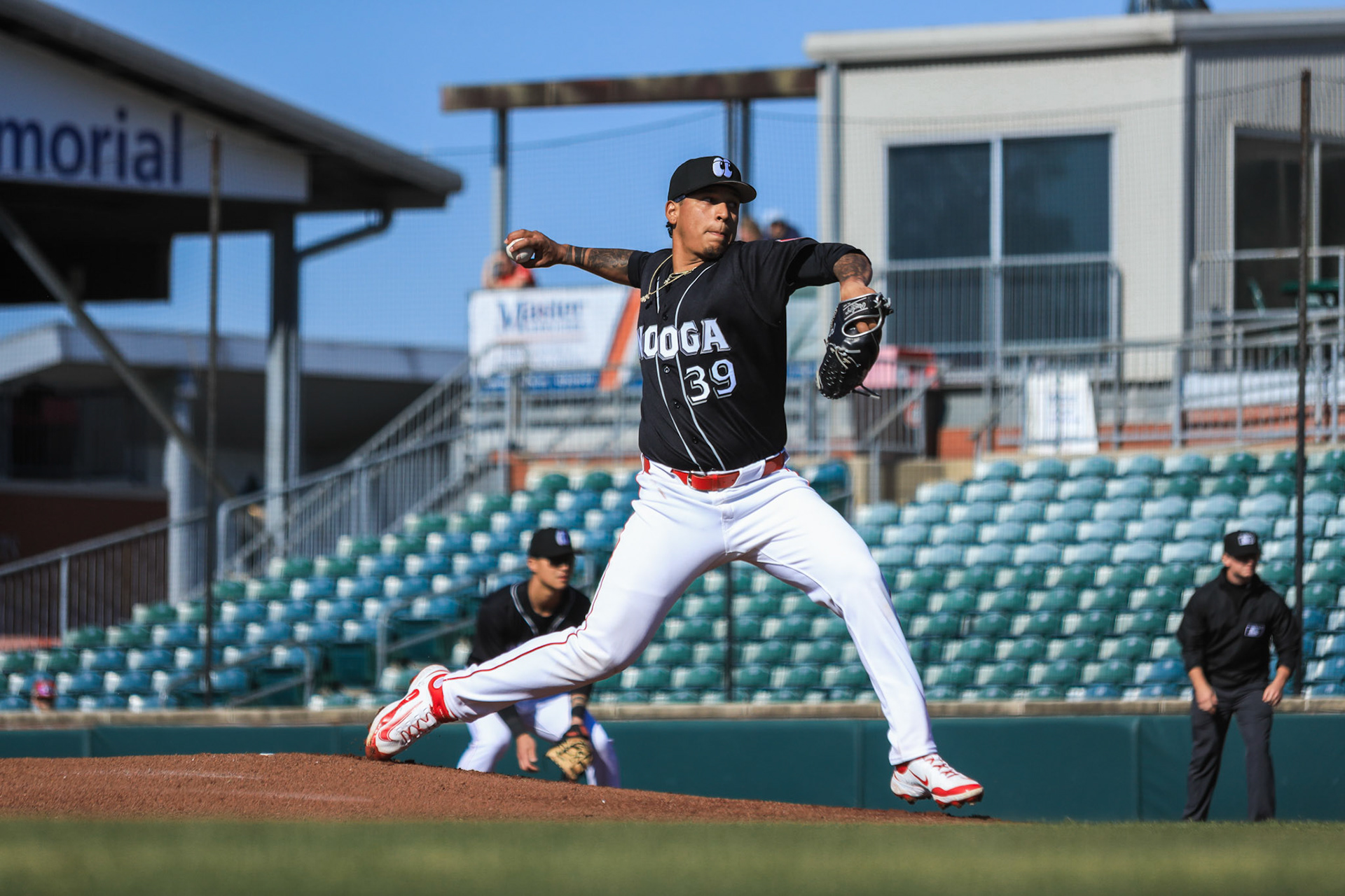 Lookouts vs. Barons 4.12 - Jose Franco Pitching