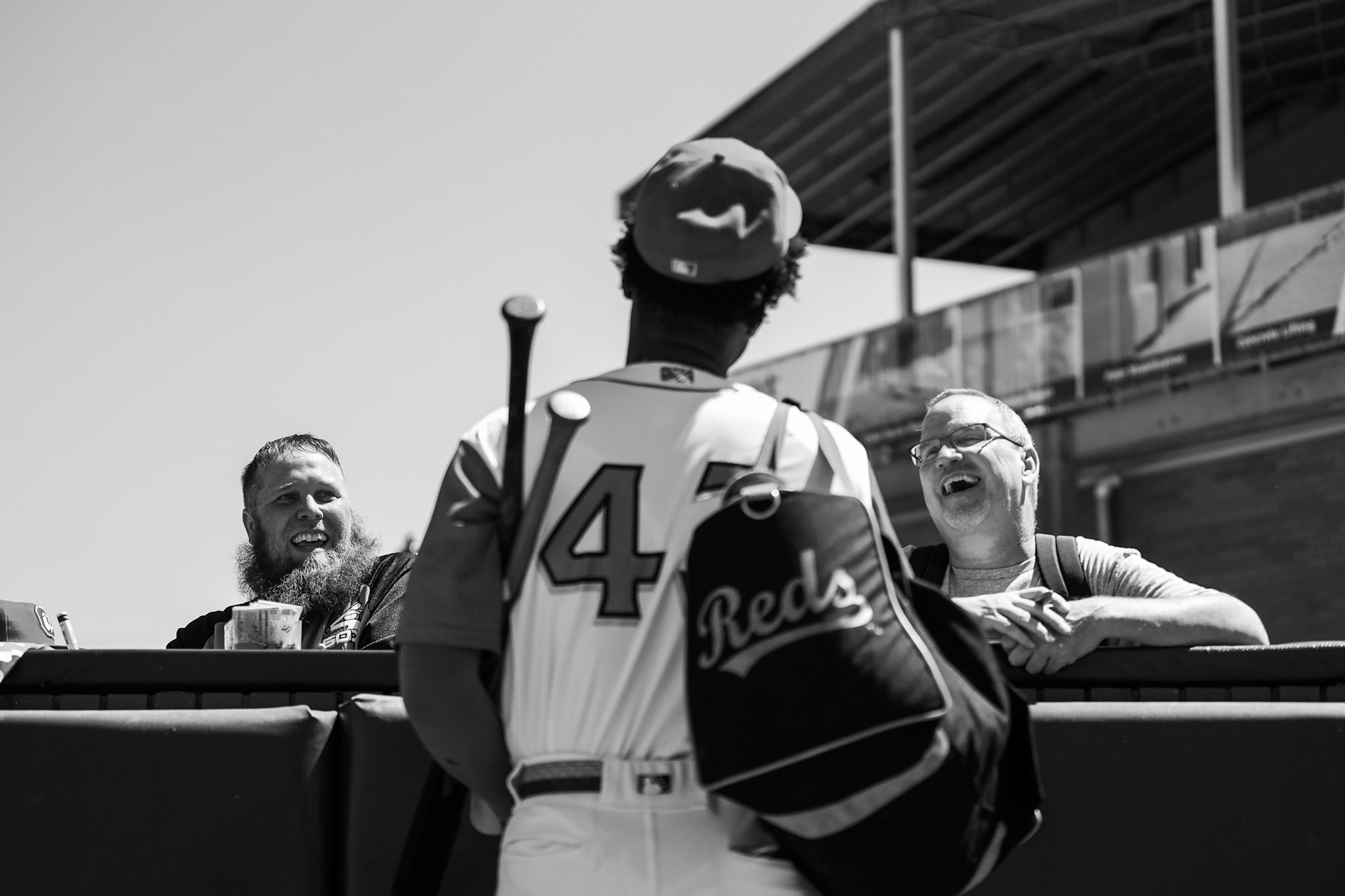 Lookouts vs. Barons 9.7 - Cam Collier signing autographs