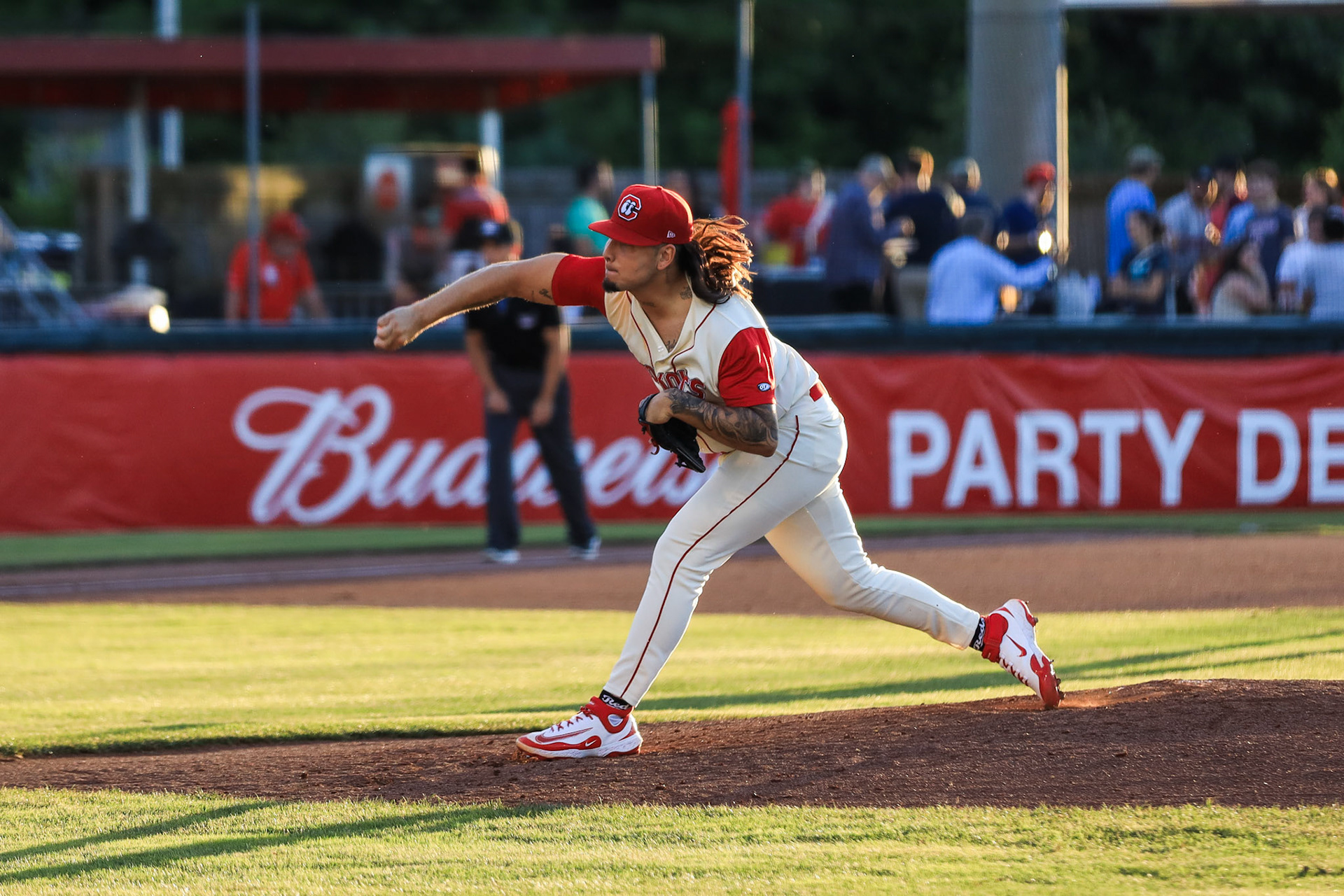 Lookouts vs. Trash Pandas 5.21 - Jose Acuna pitching