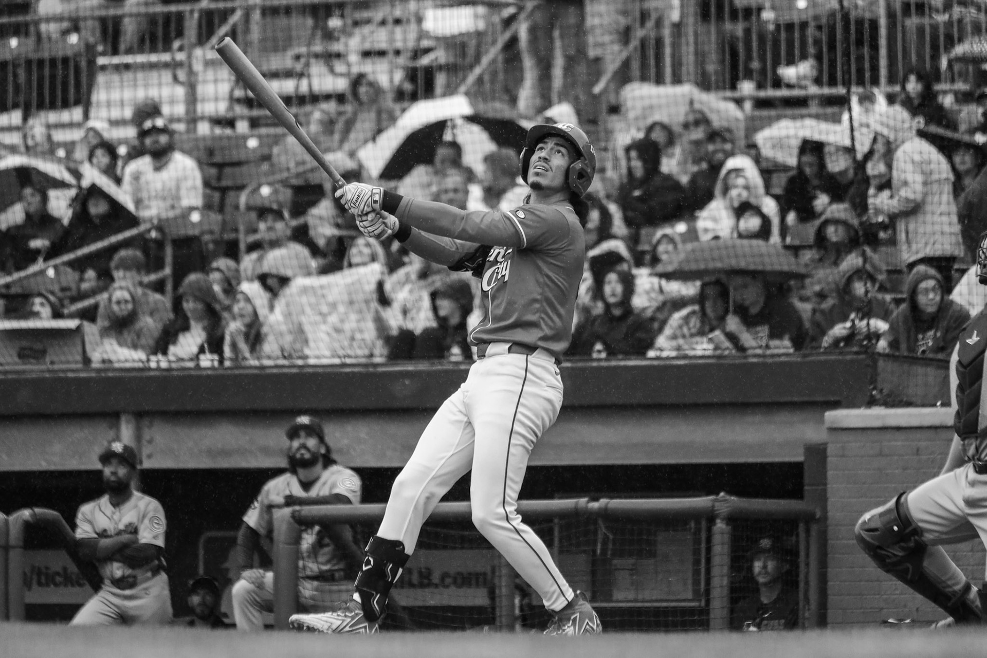 Lookouts vs. Smokies 5.7 - Edwin Arroyo pops foul