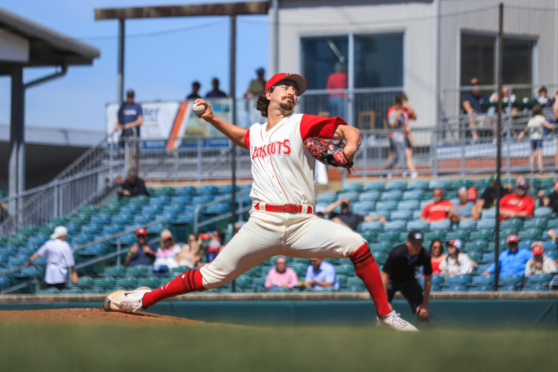 Lookouts vs. Clingstones 4.27 - Jared Lyons pitching