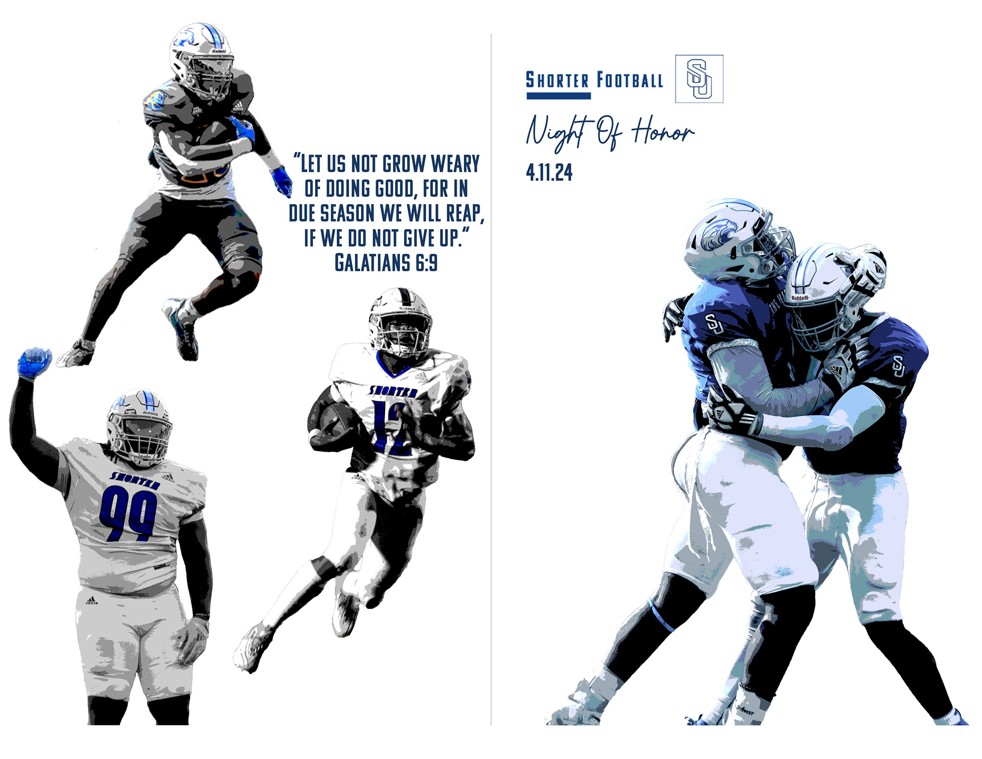 Banquet Pamphlet Design - Front/Back