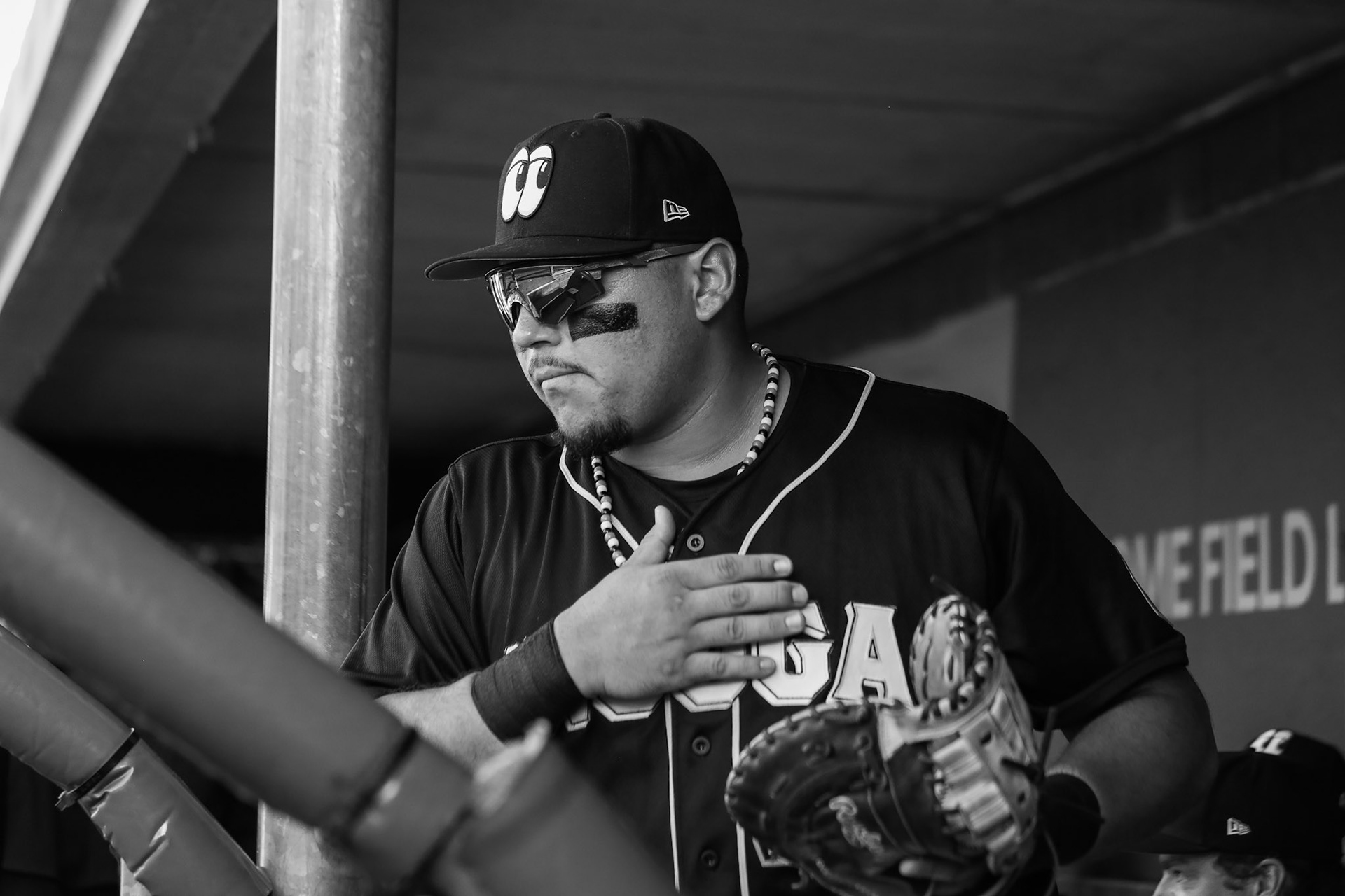 Lookouts vs. Trash Pandas 7.10 - Ruben Ibarra run out