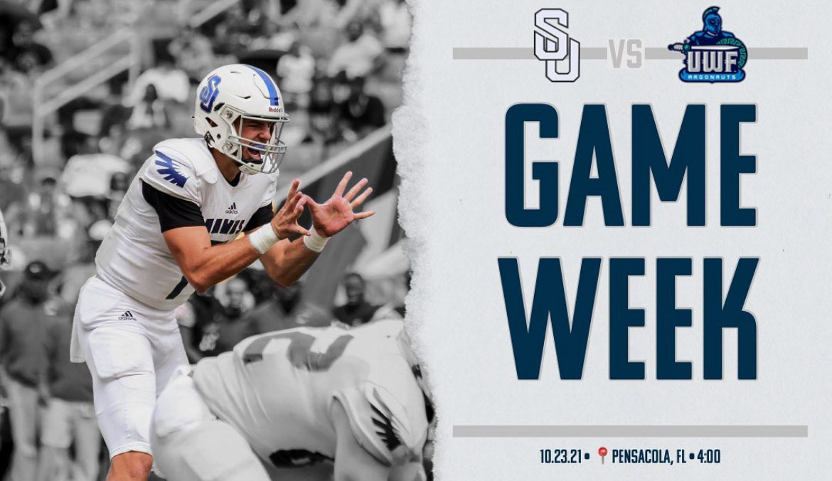 Game week promo graphic for SU vs. UWF