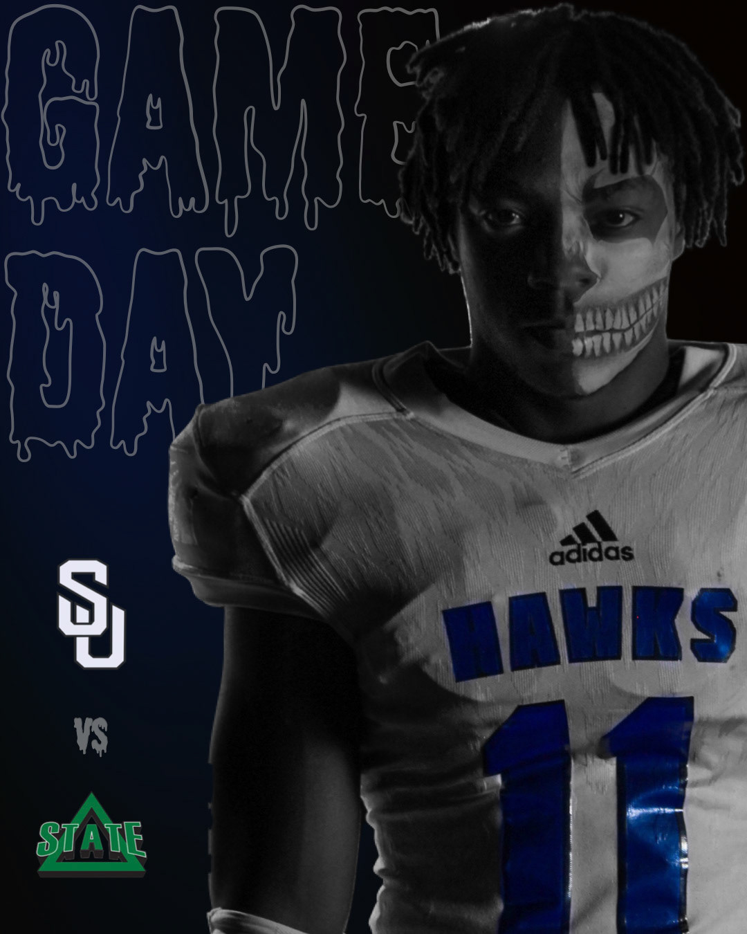 Halloween Game Day promo graphic
