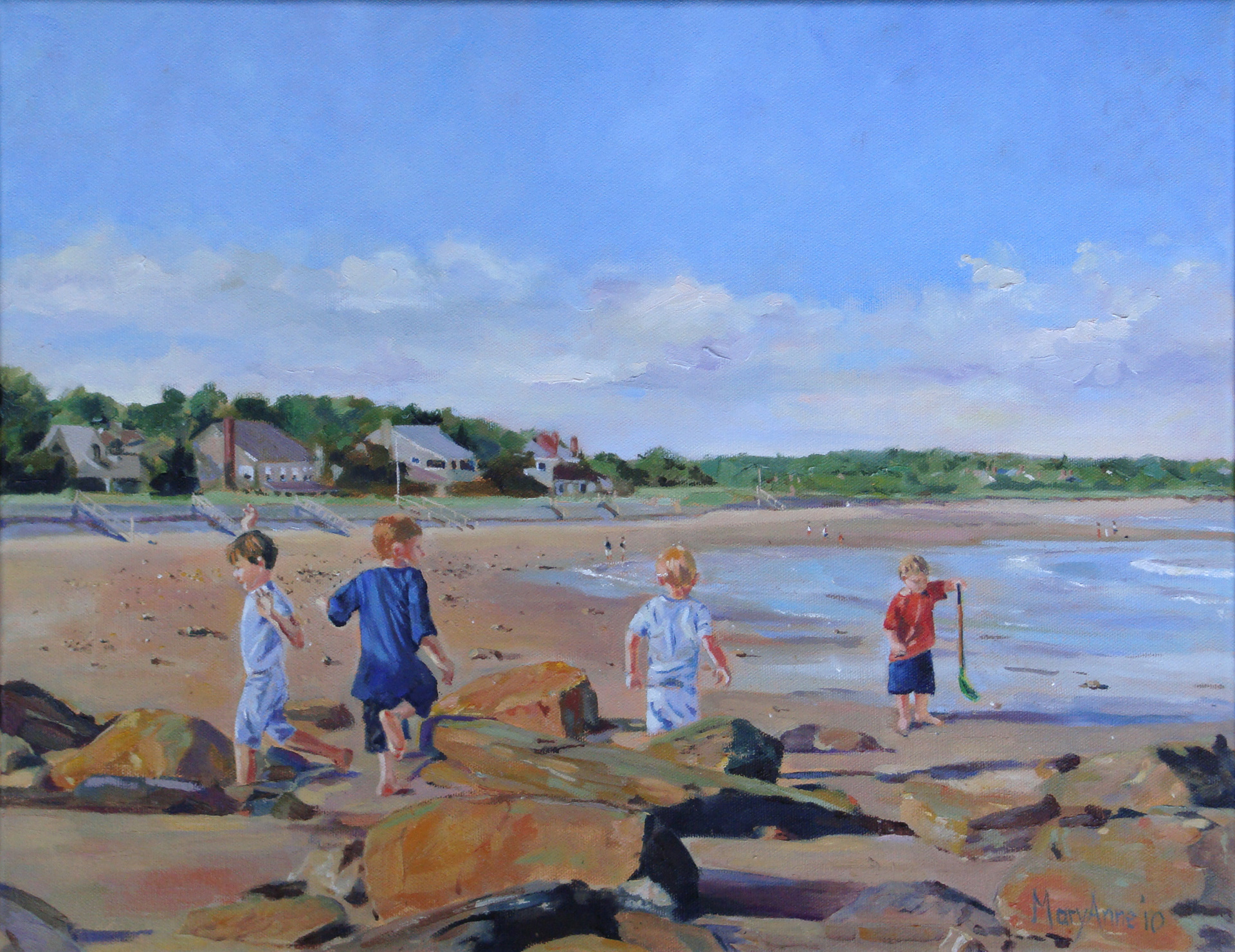 2010 Oil 18x14 "Cousins"
