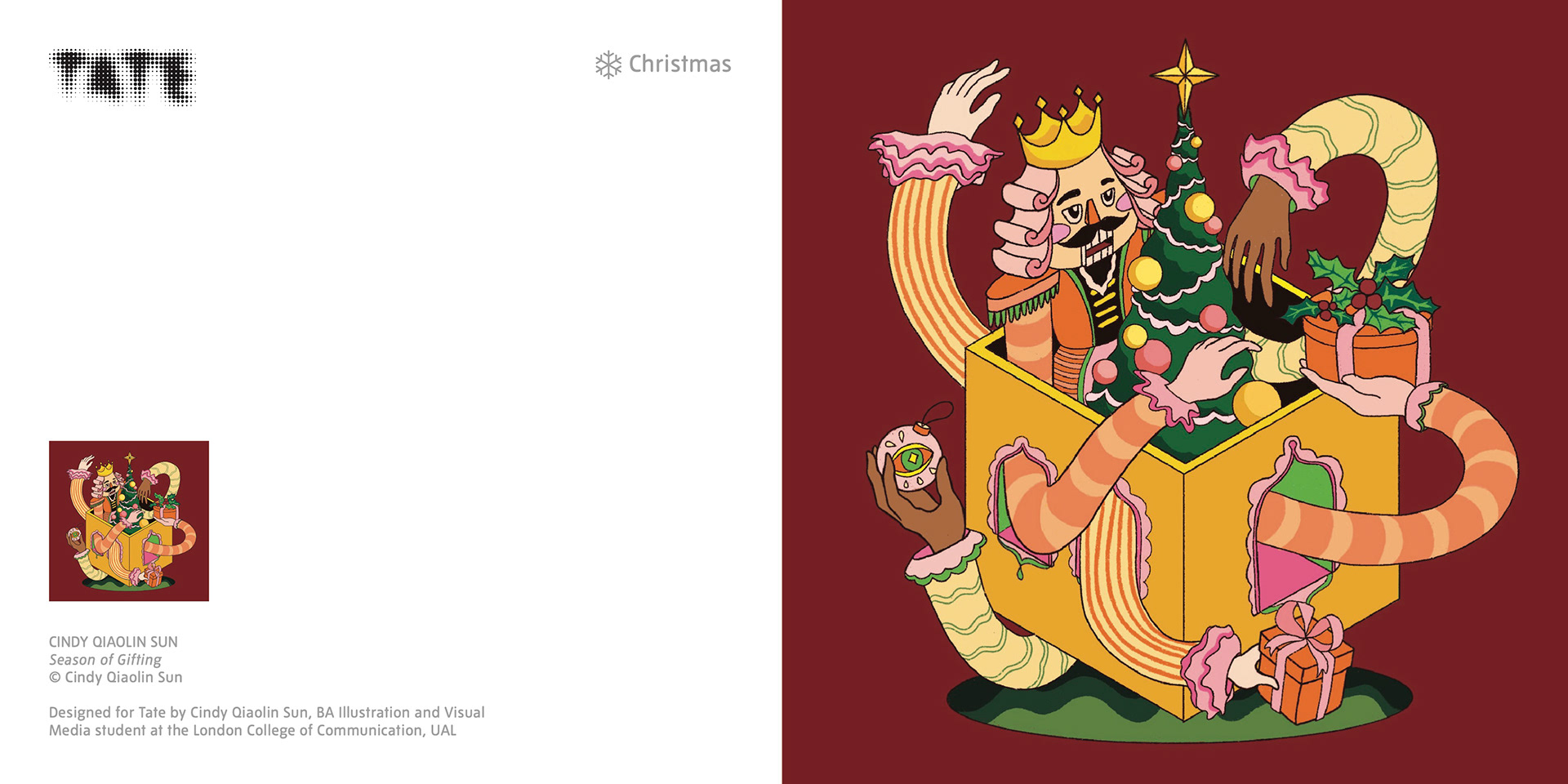 Christmas Card Print Layout