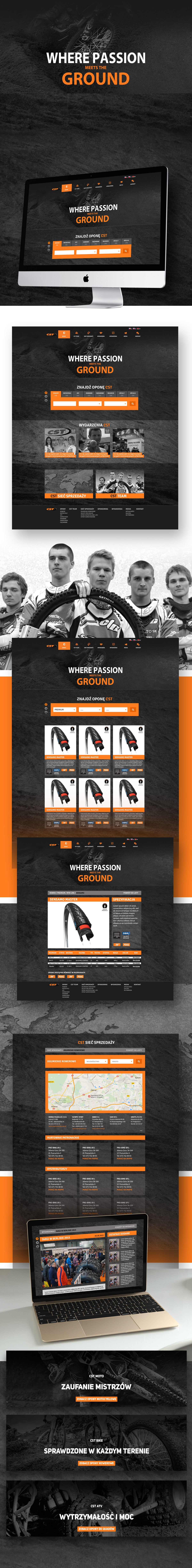 Strona internetowa CST - YeYe Design Studio