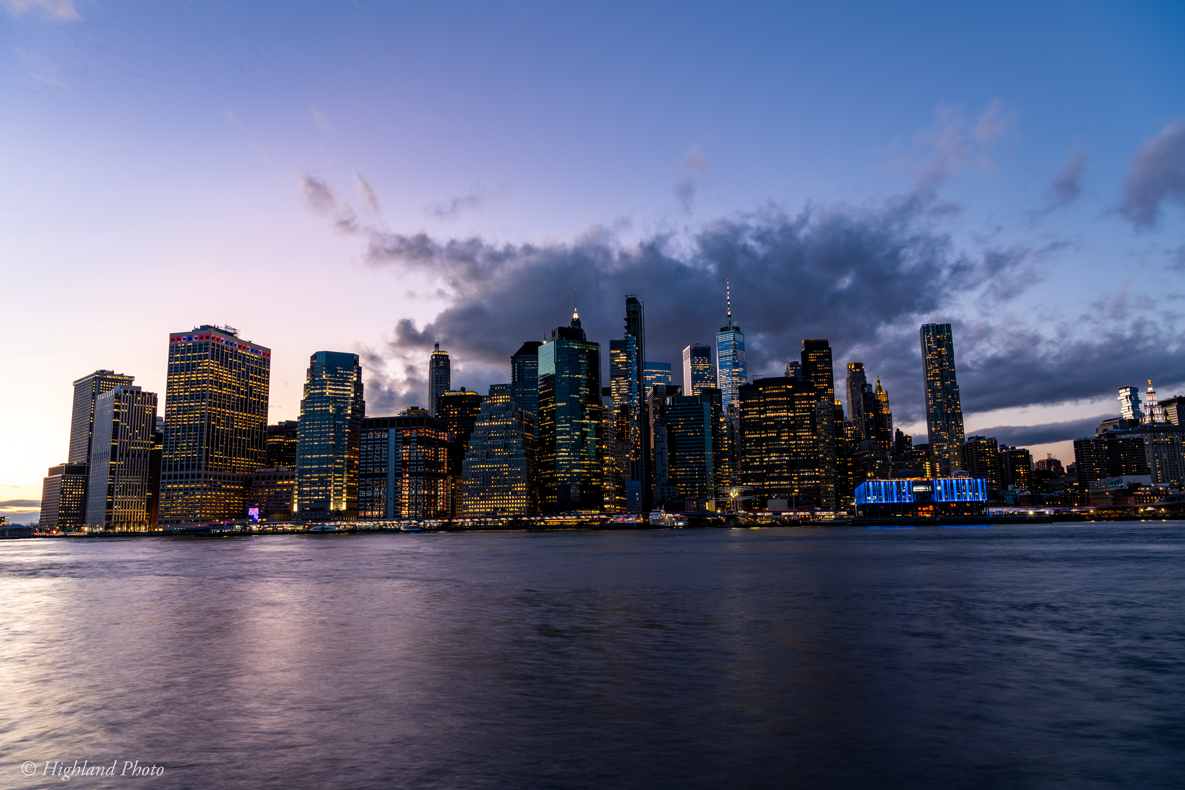 Manhattan Skyline at Dusk