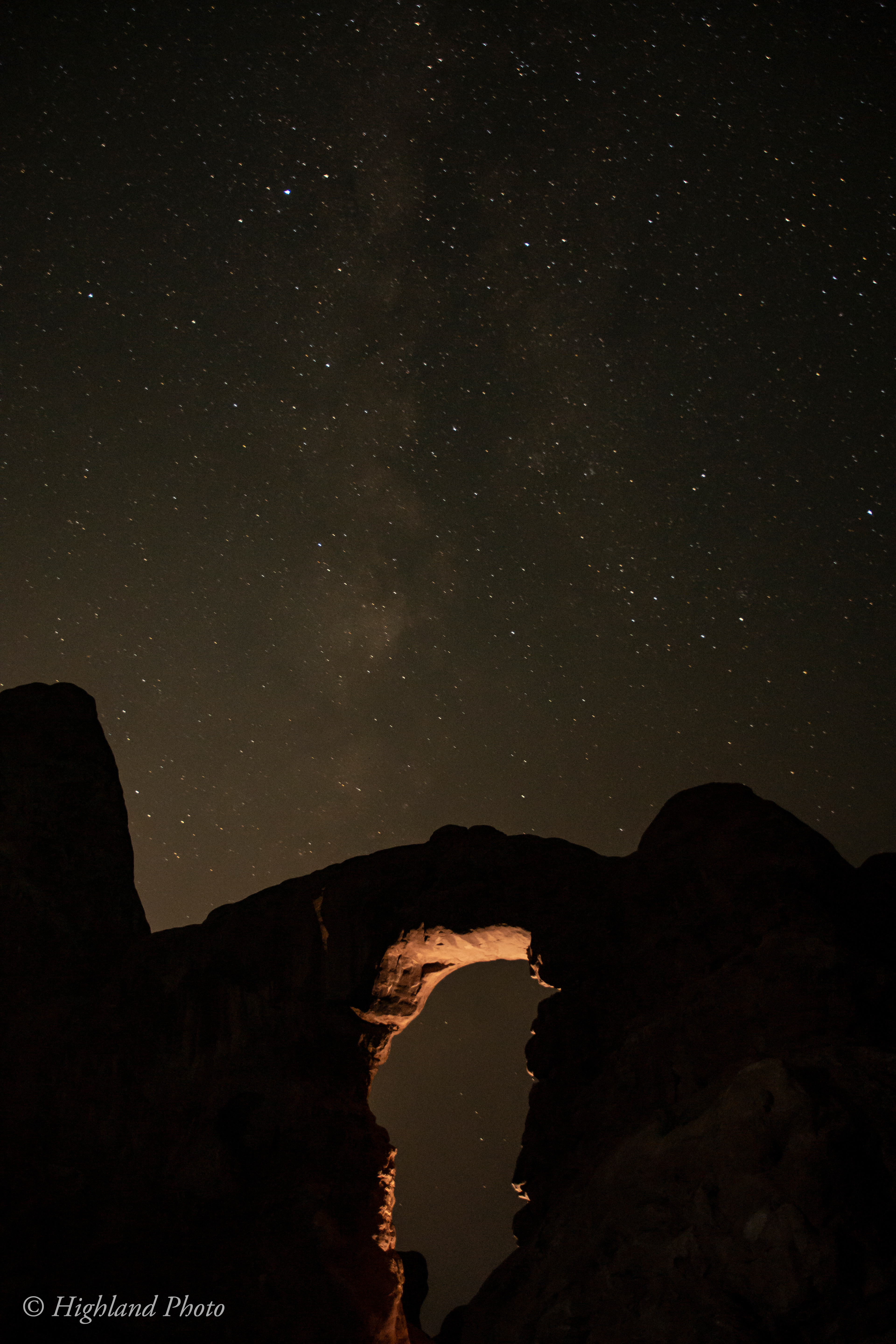 Night Skies at Arches