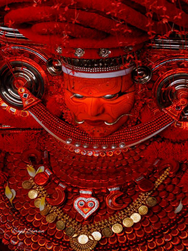 When an unknown power takes over the soul of the man who adorns the Theyyam, he becomes the living God revered by the local community.