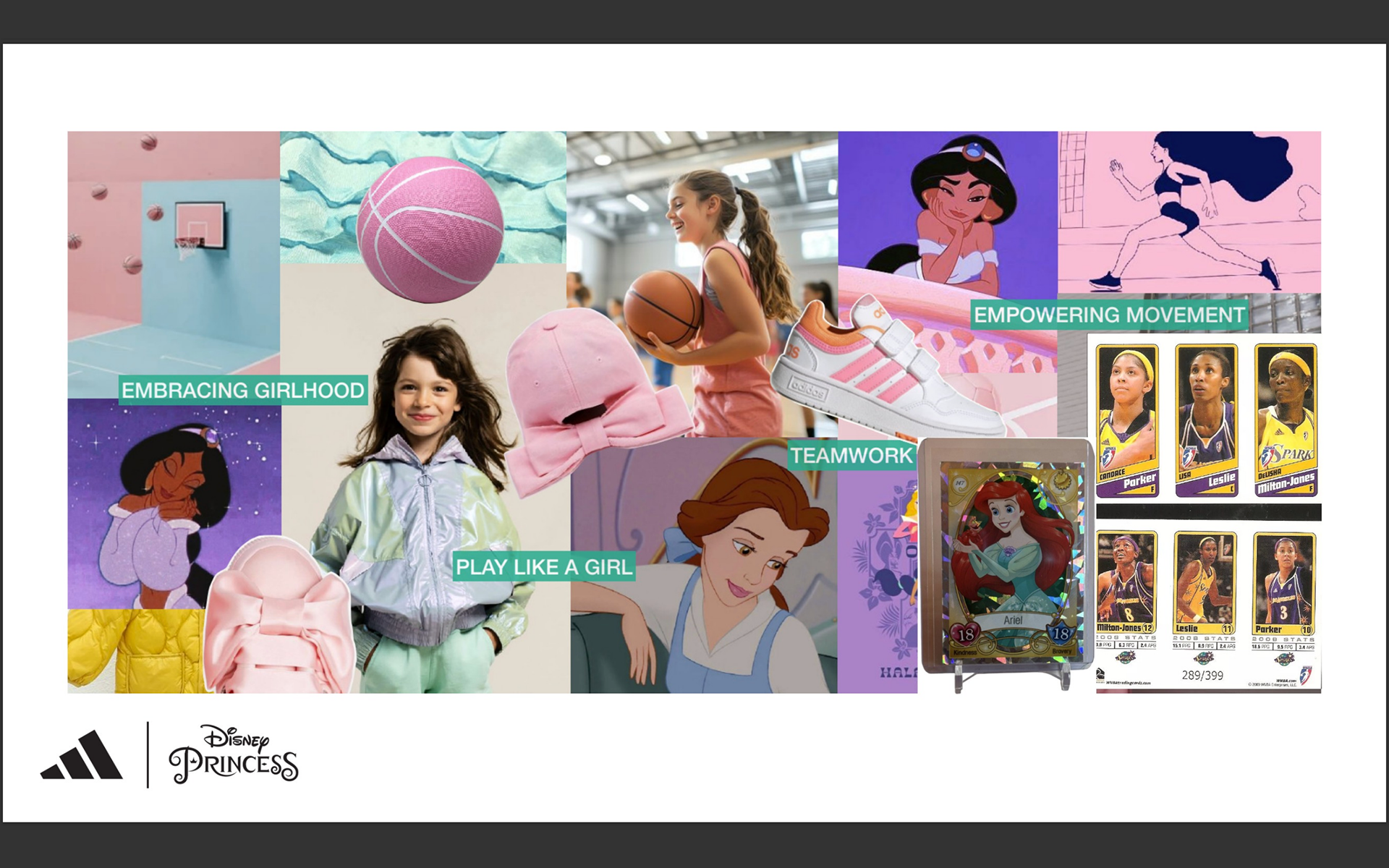 BREIF: INCORPORATE DISNEY PRINCESS INTO SPORTSWEAR CATEGORIES* FOCUSED ON FEMALE EMPOWERMENT