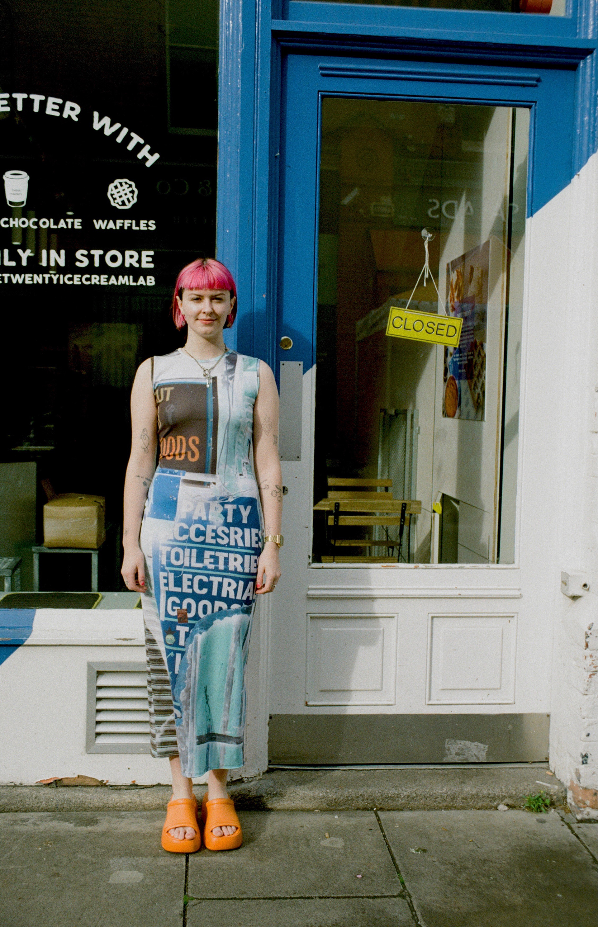 Model: Emily Bourke, Photo: Lucy Folan
