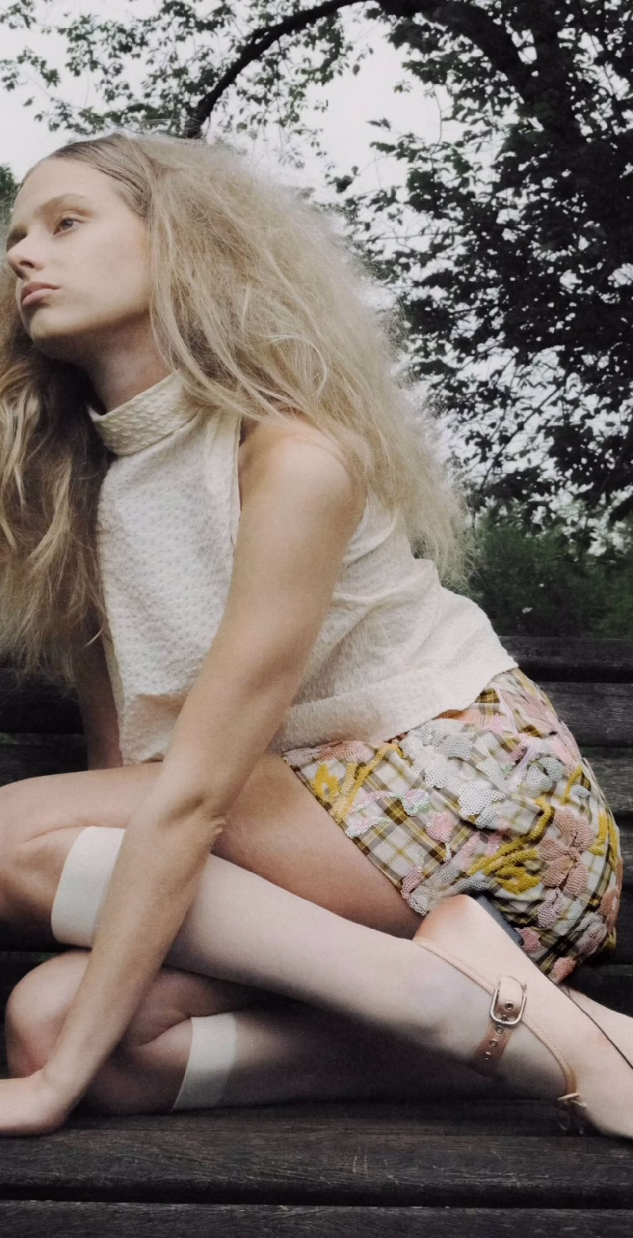 Garment construction for WMB Summer 24 (photo: Elyse Null direction: Maria Sanjuan Castillo, Martina Di Marco)