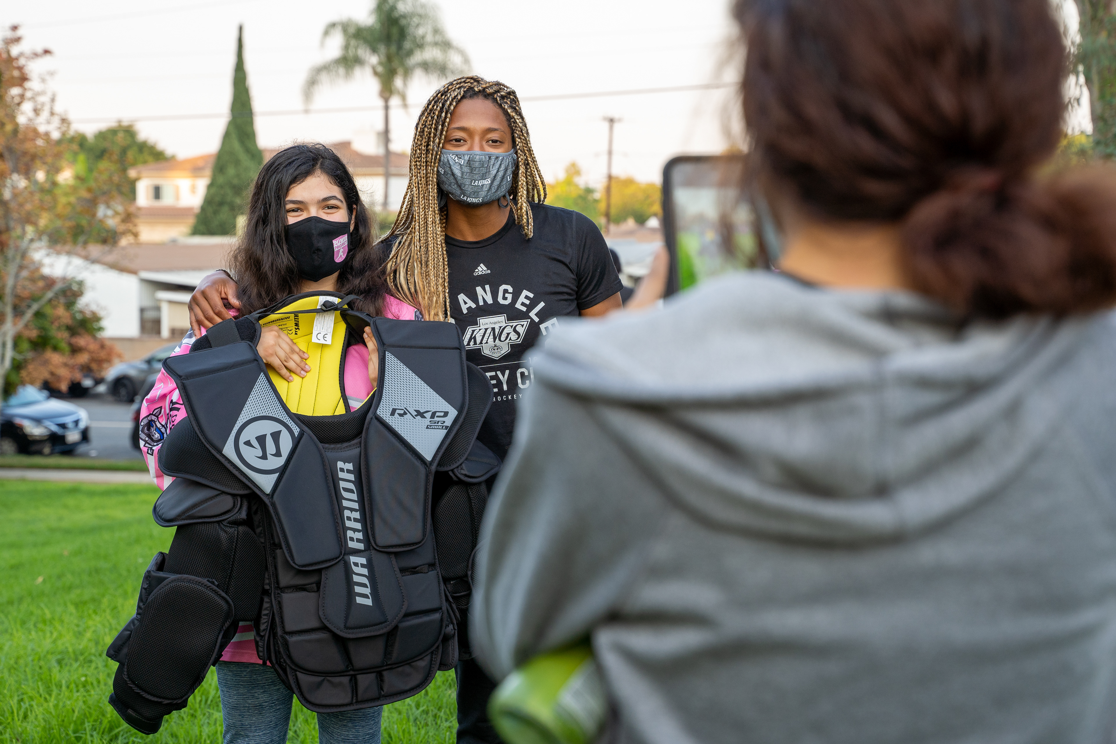 Blake Bolden - First Black woman to play professional hockey.