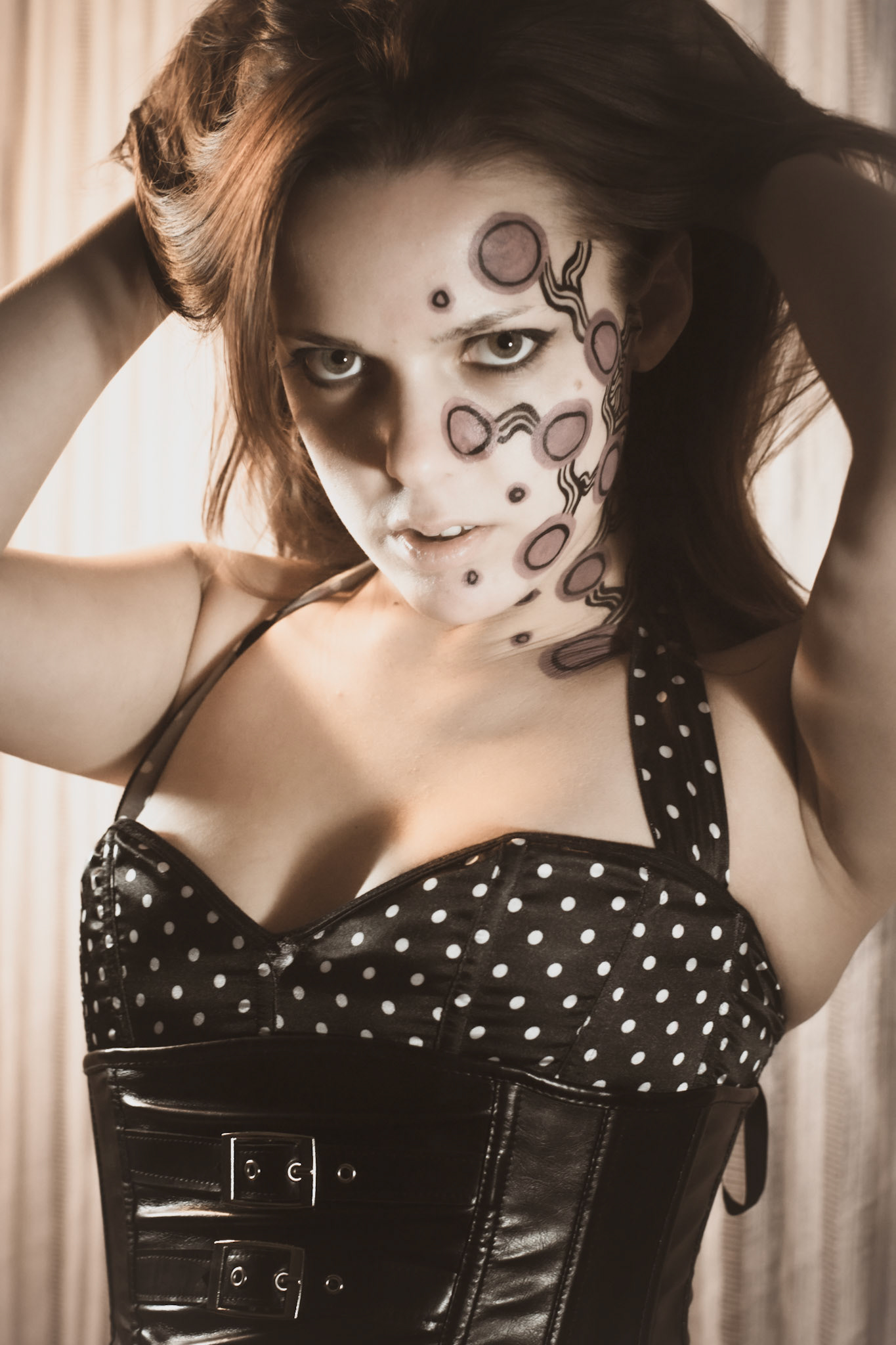 Model: Di Lynn    Makeup: Slim Anomaly Photography &amp; Editing: Melanie H. Brothers Photography  Location: TM Brothers Studio   • All Rights Reserved • Do Not Crop, Copy or Publish Without Permissions •• www.tmbrothersstudio.com • melanie@tmbrothersstudio.com •