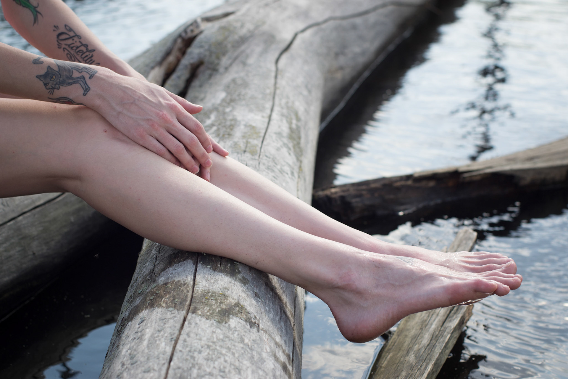 Chelsea and I explore the local area.