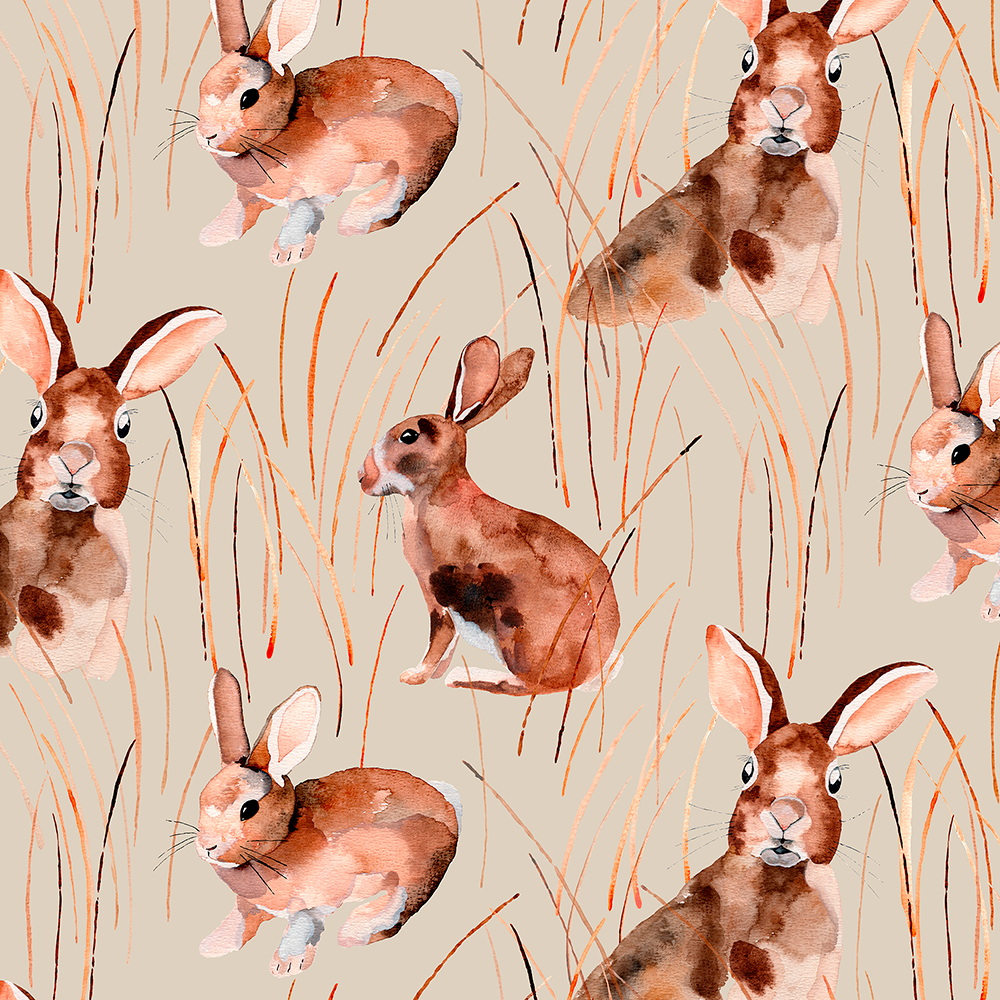 An aquarelle design for a digital print