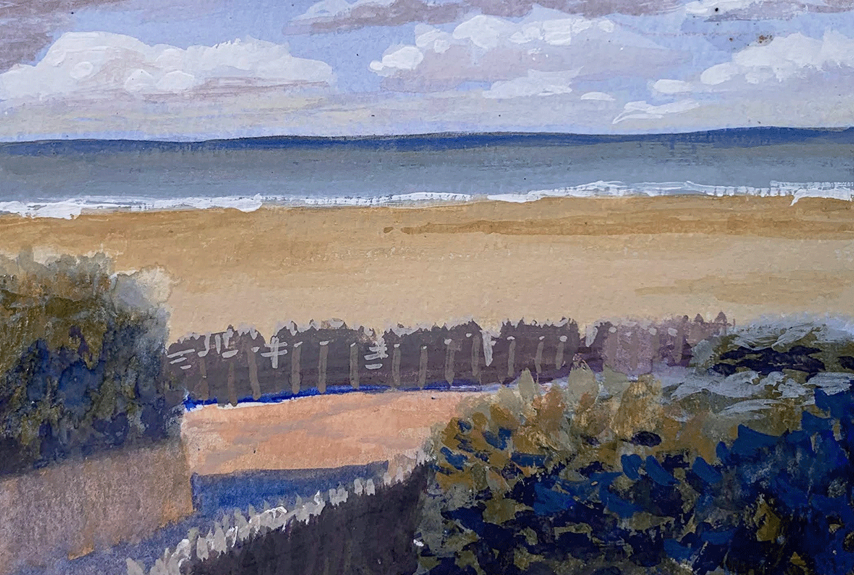 Deauville beach