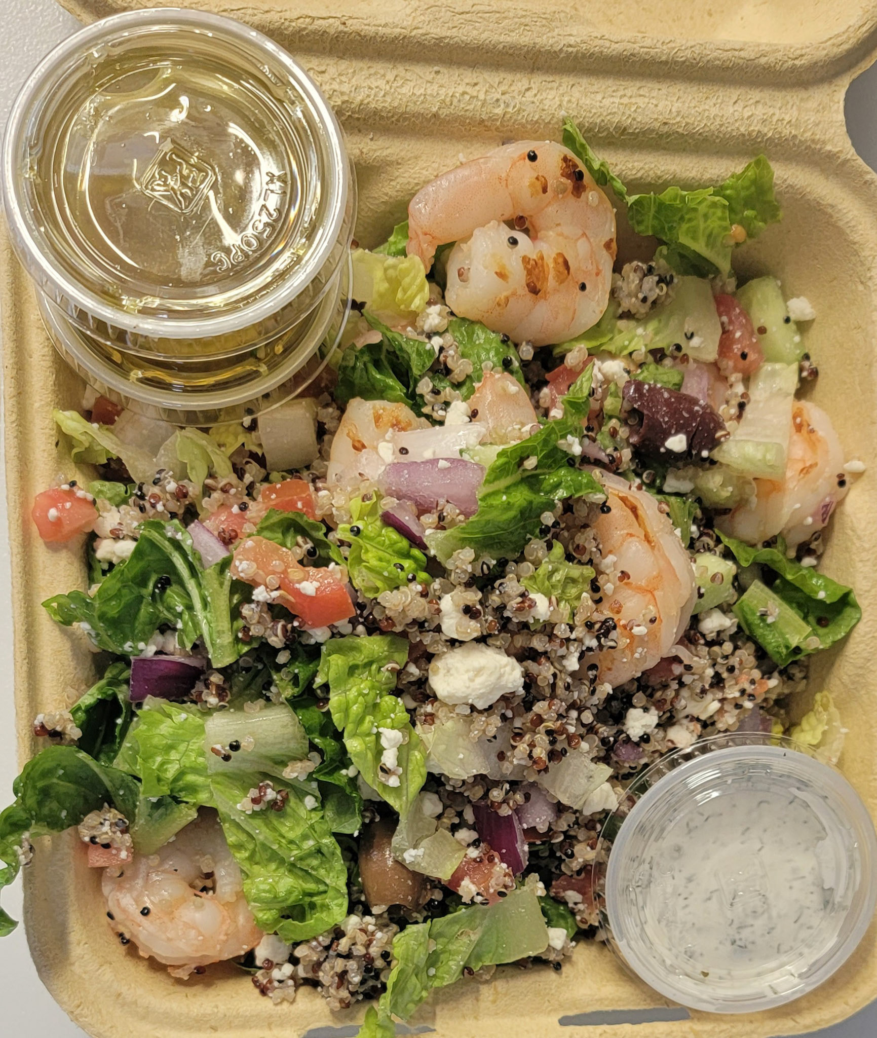 Quinoa Bowl w/Shrimp