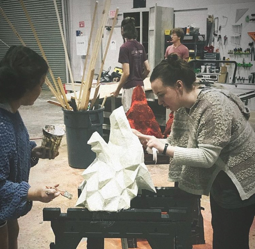 Designed & fabricated dog puppets.