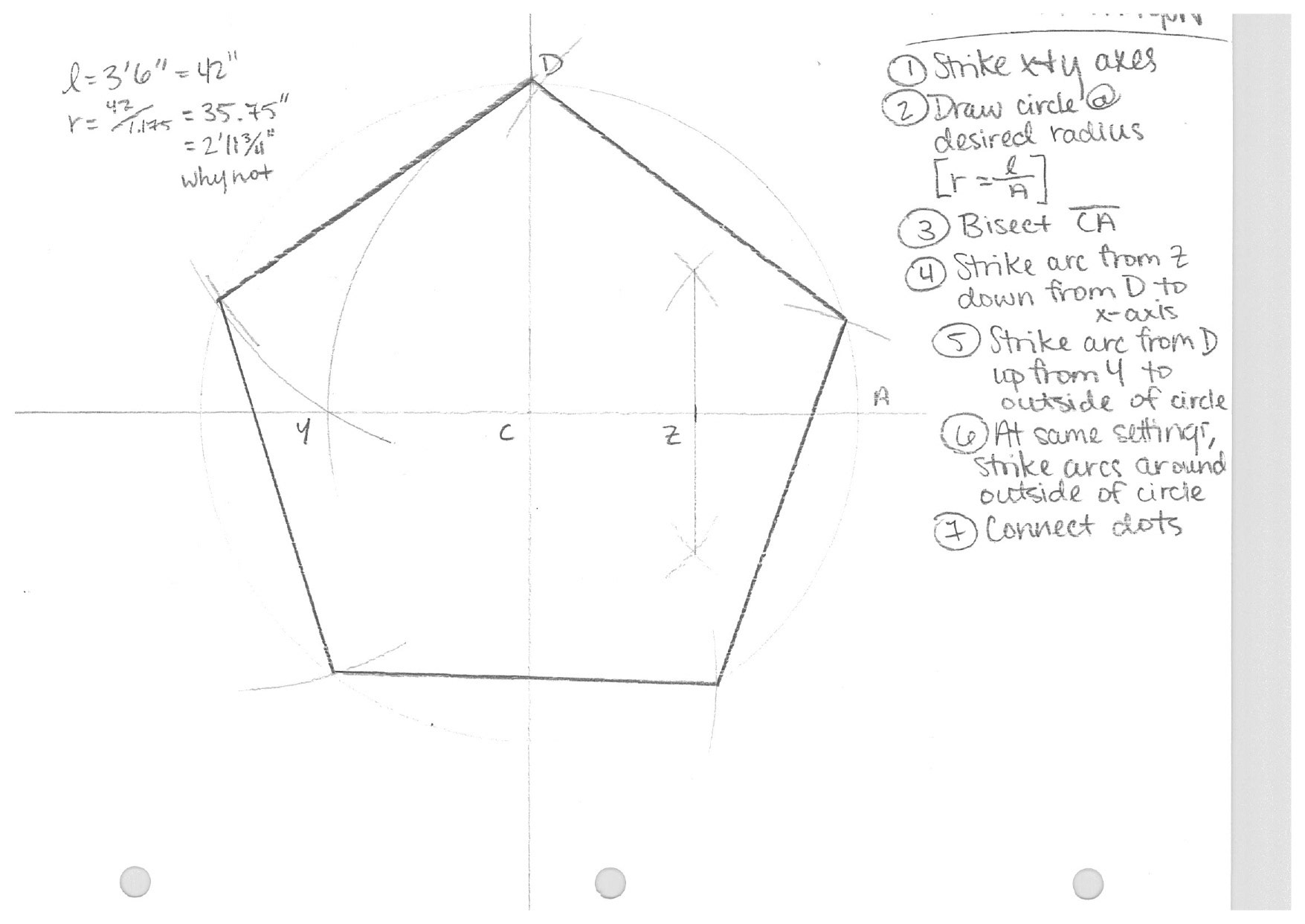 Draw a Pentagon