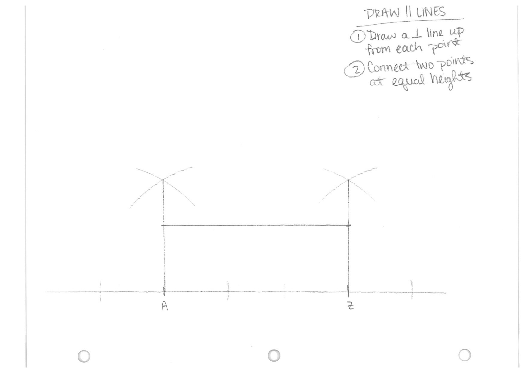 Draw Parallel Lines