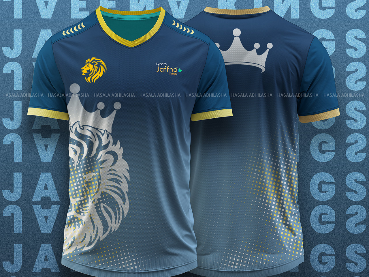LPL (Lanka Premire Leage) Jaffna Kings jersey design