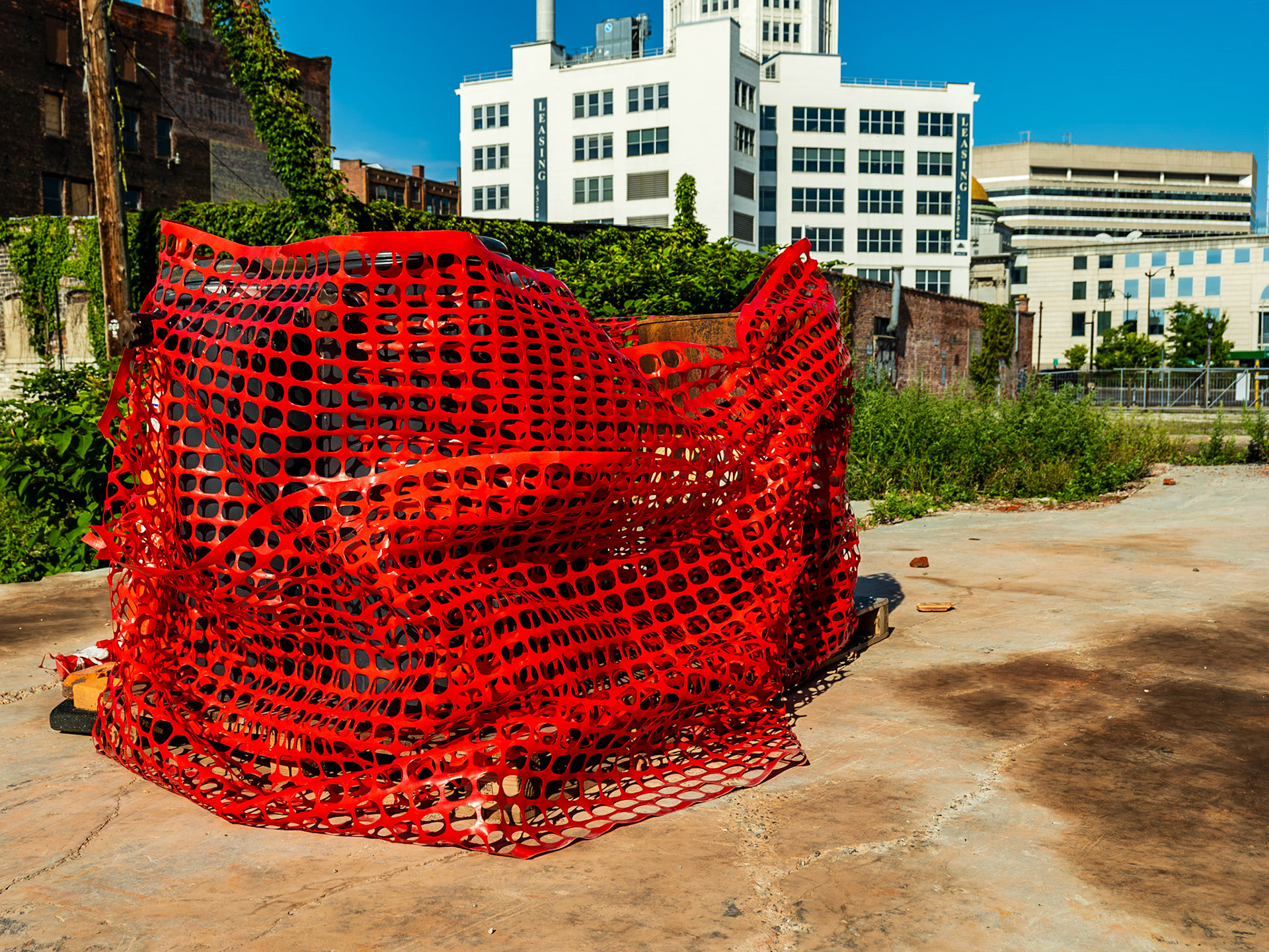 Red Fence, Buffalo NY