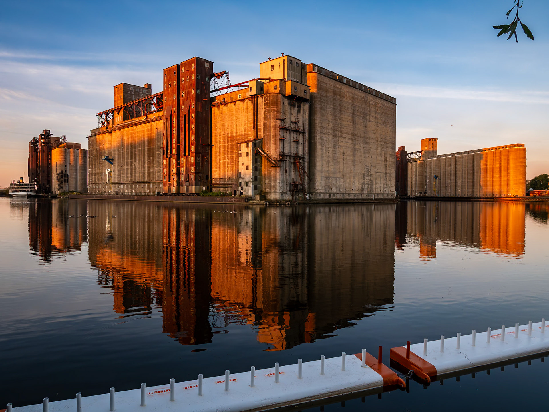 View of Elevator Alley, Buffalo, NY
