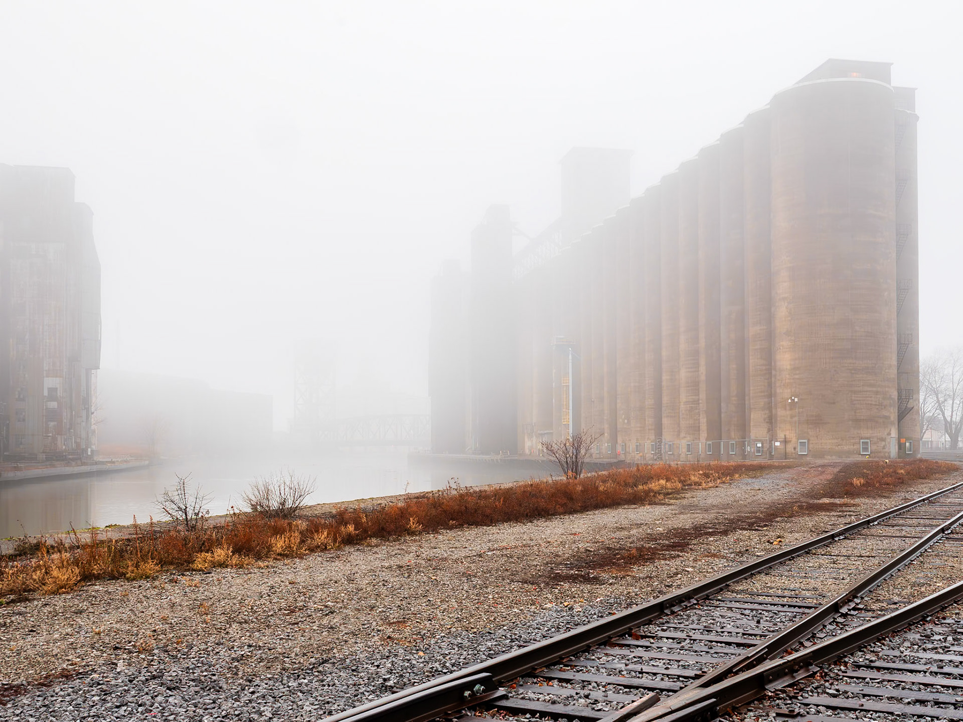 View of ADM Grain Elevator, Buffalo NY
