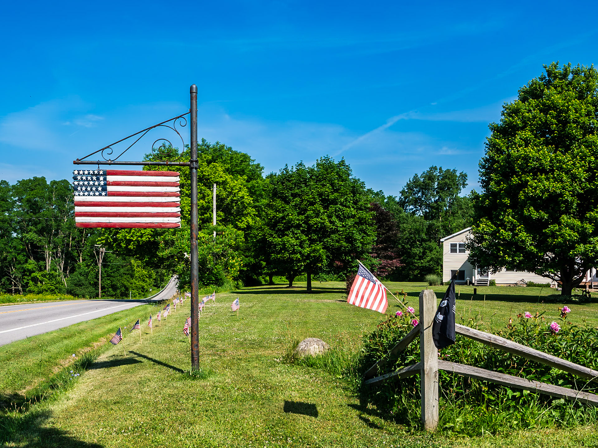 The Day Before Independence Day, Strykersville,  NY (2020)