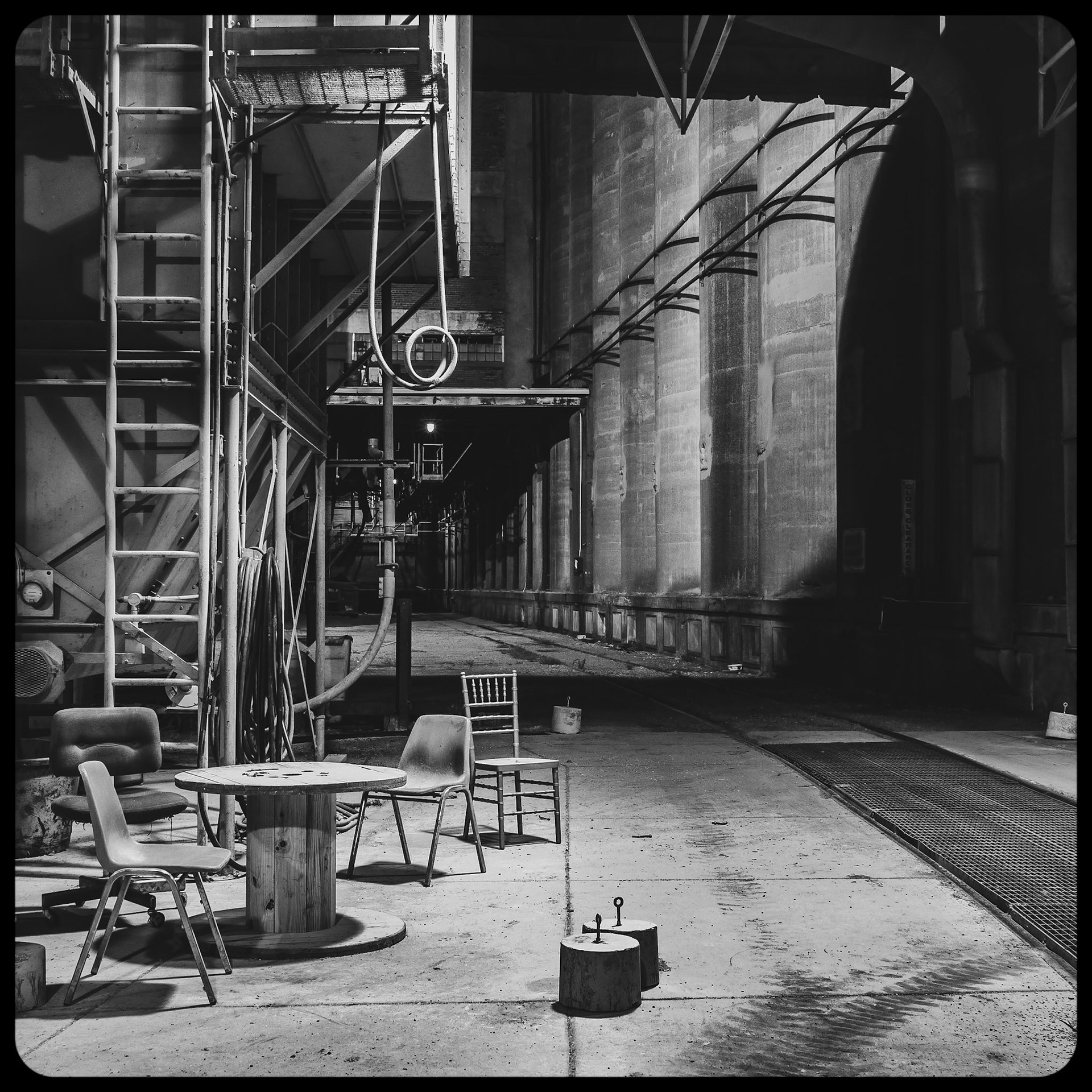 Lake &amp; Rail Interior, Silo City, Buffalo NY