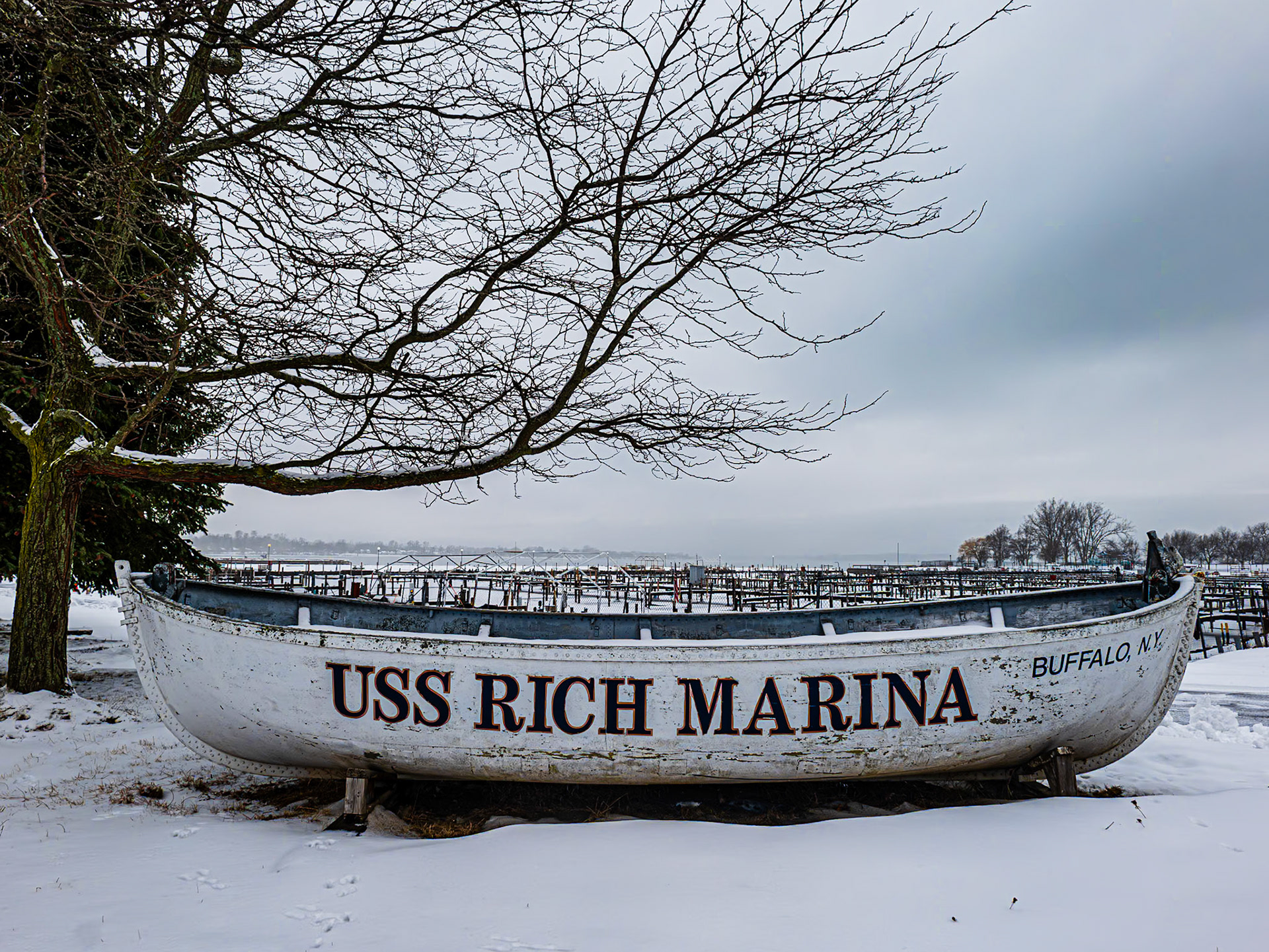 Rich Marina in Winter