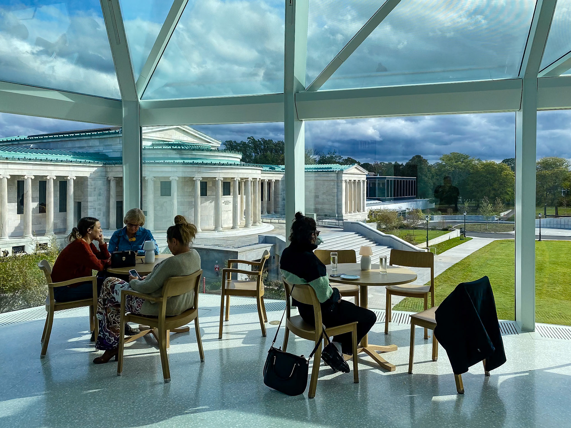 View of the Buffalo AKG Campus from the Gundlach Building, Buffalo, NY