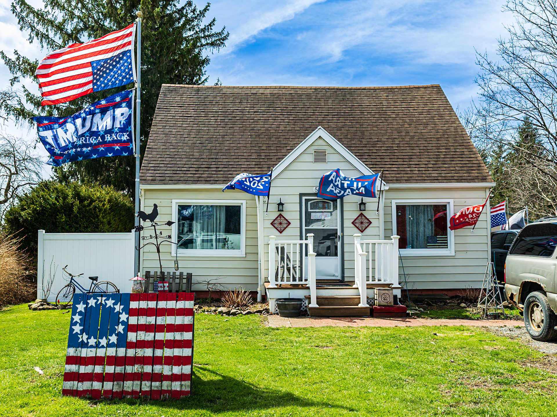 Ultra MAGA Proud, near Batavia, NY (2023)