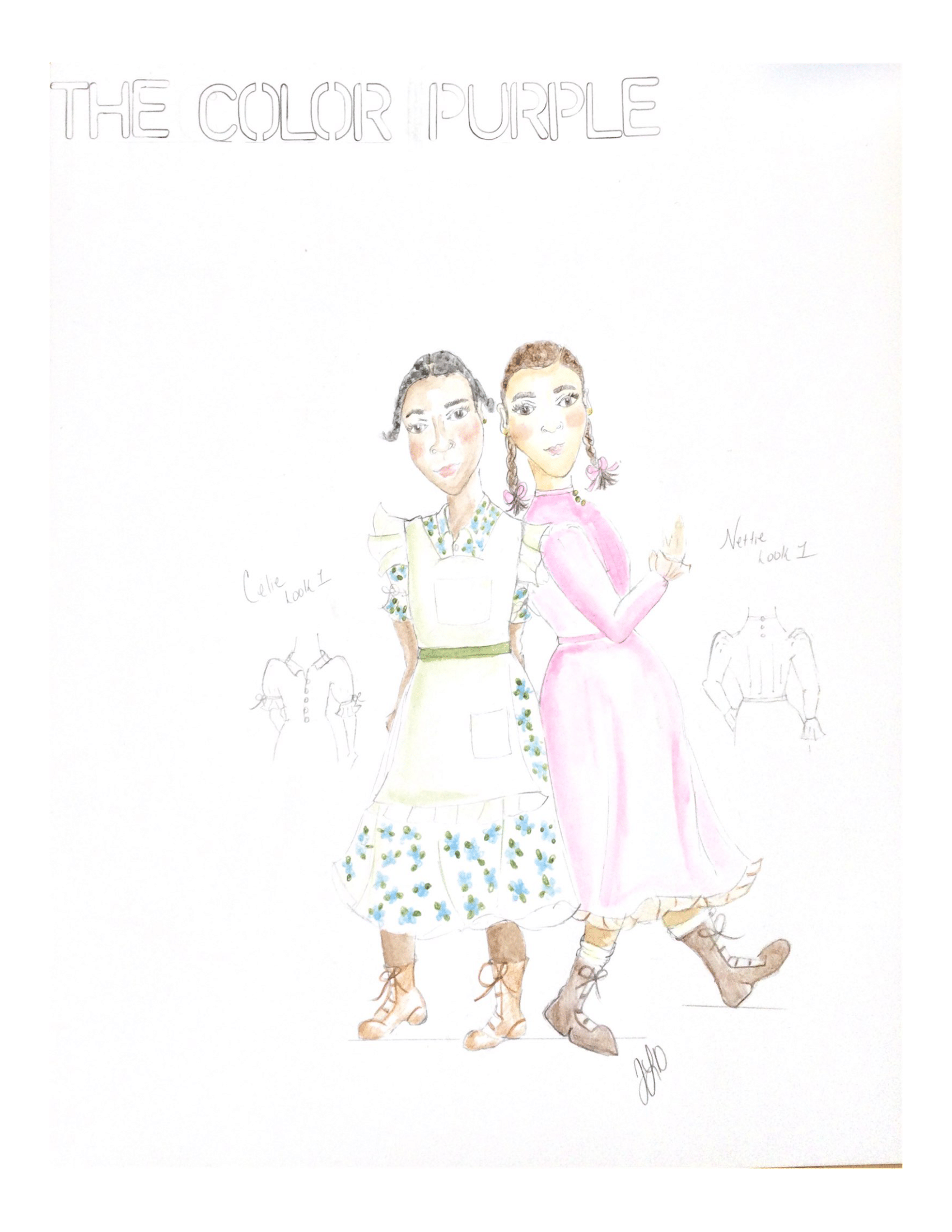Rendering by Jerrilyn Lanier Duckworth