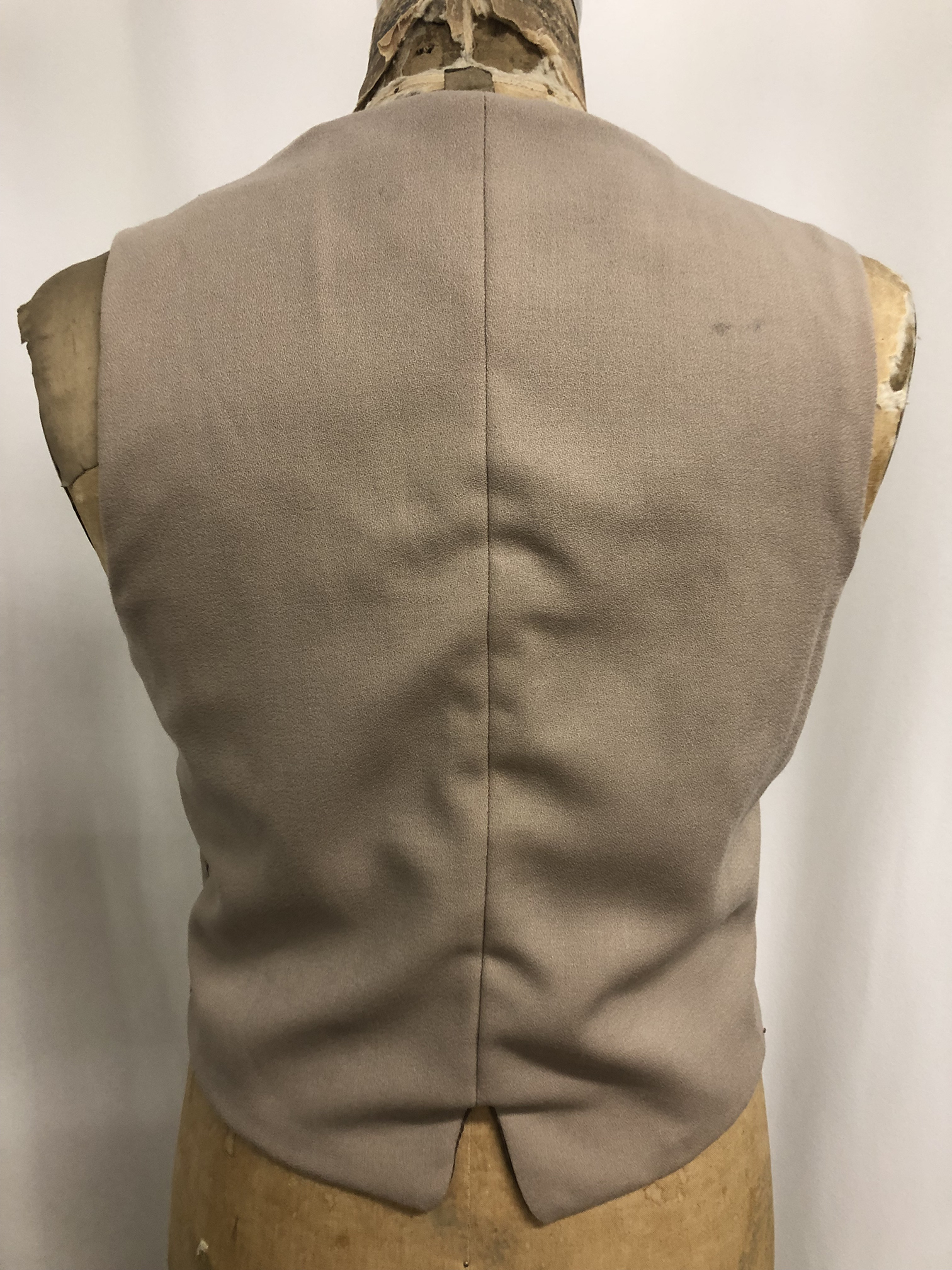 Back of Mockup Vest