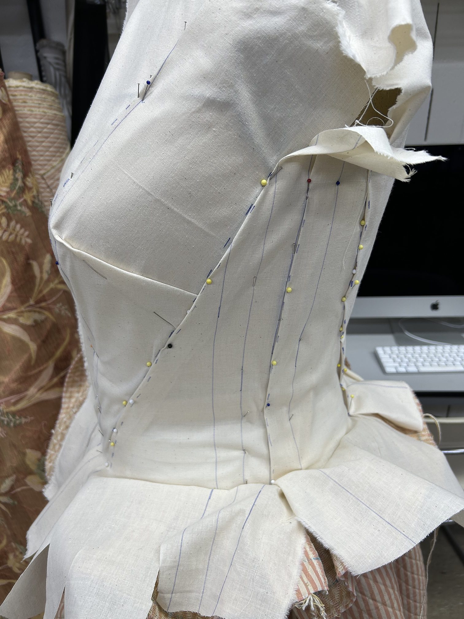 Side Draped